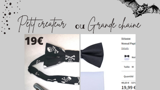 Achetez chez les petits créateurs, ça coute plus cher ?