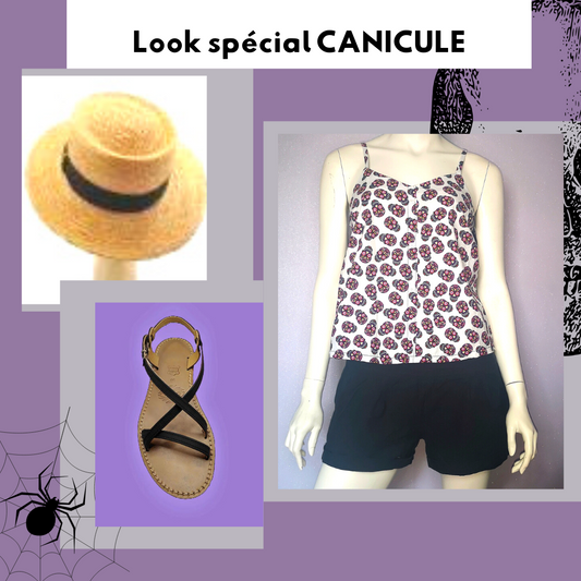 IDEE de look rock'n'roll spécial canicule !