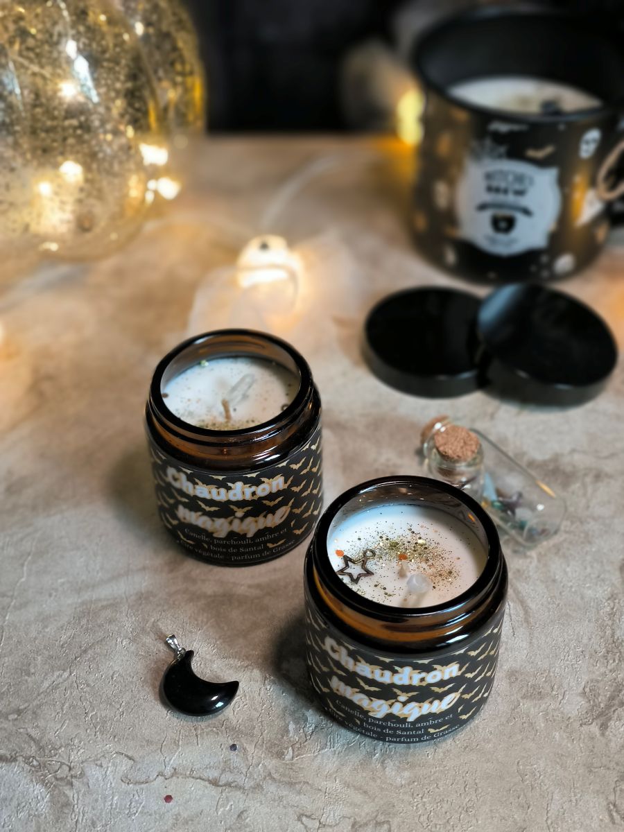 Bougie Parfumée Witch Brew - Edition pot ambré