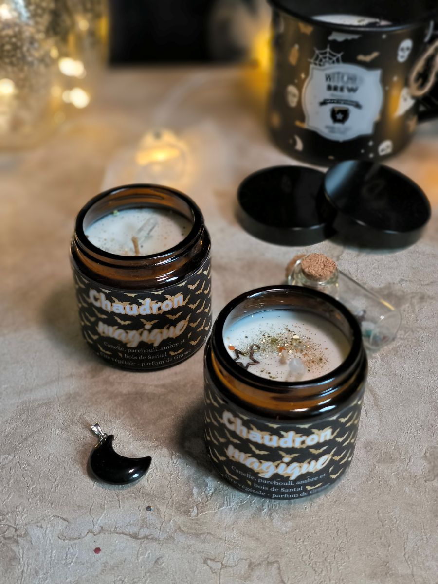 Bougie Parfumée Witch Brew - Edition pot ambré
