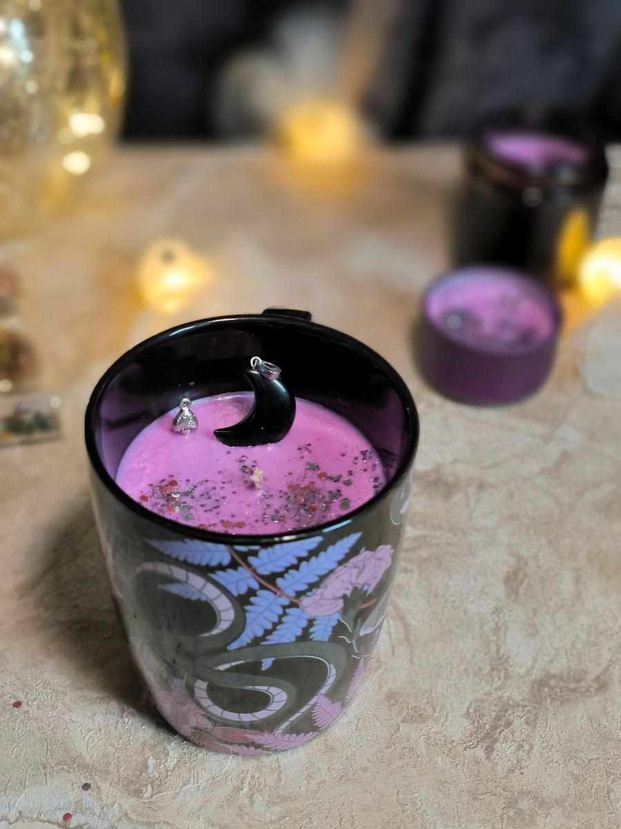 Bougie-tassse Papillons de Nuit