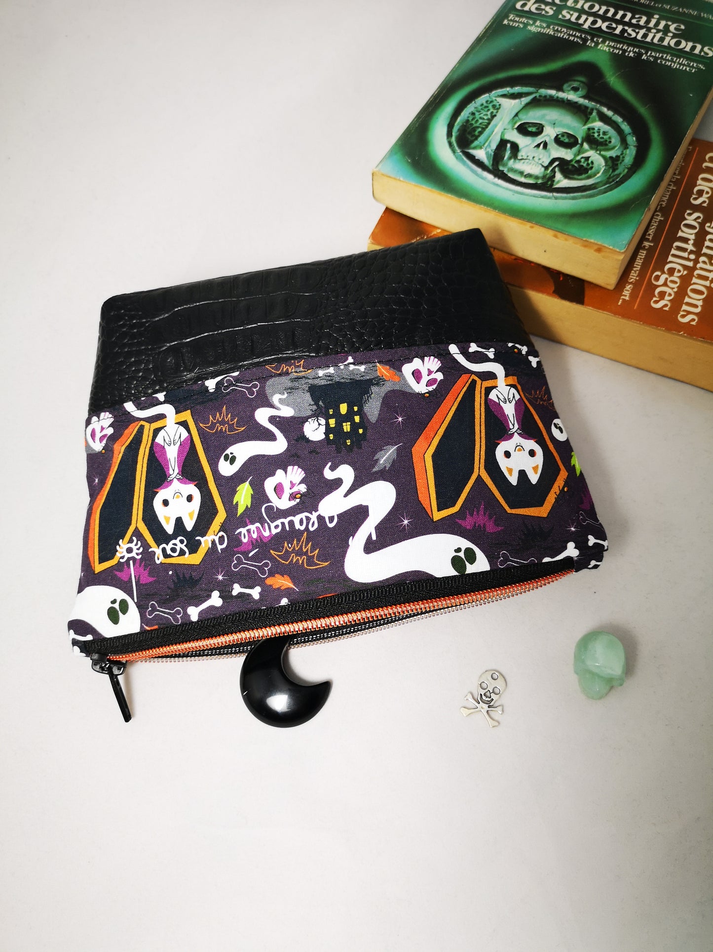 Trousse imperméable Chats d'Halloween