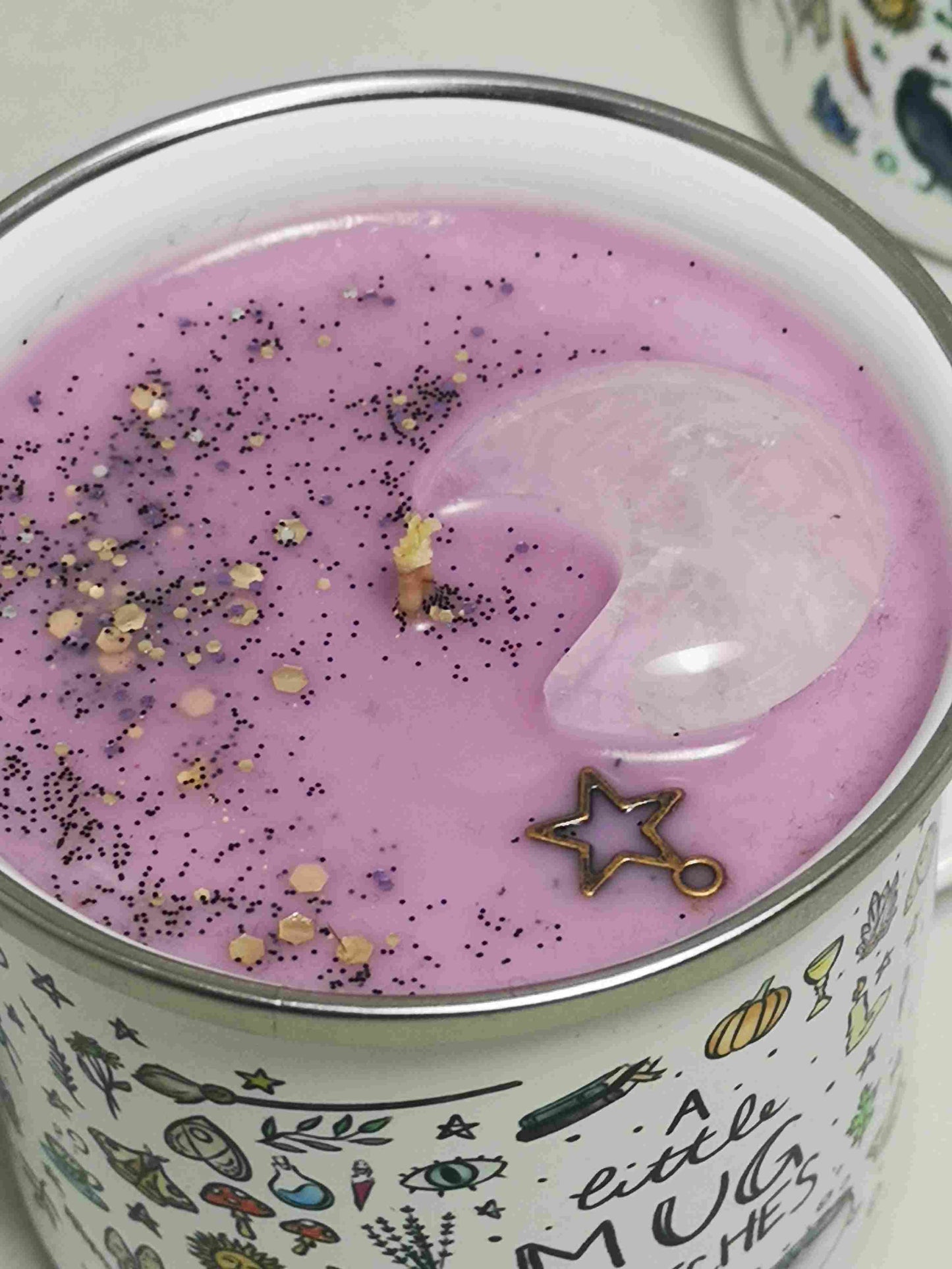 Bougie Tasse Printemps magique