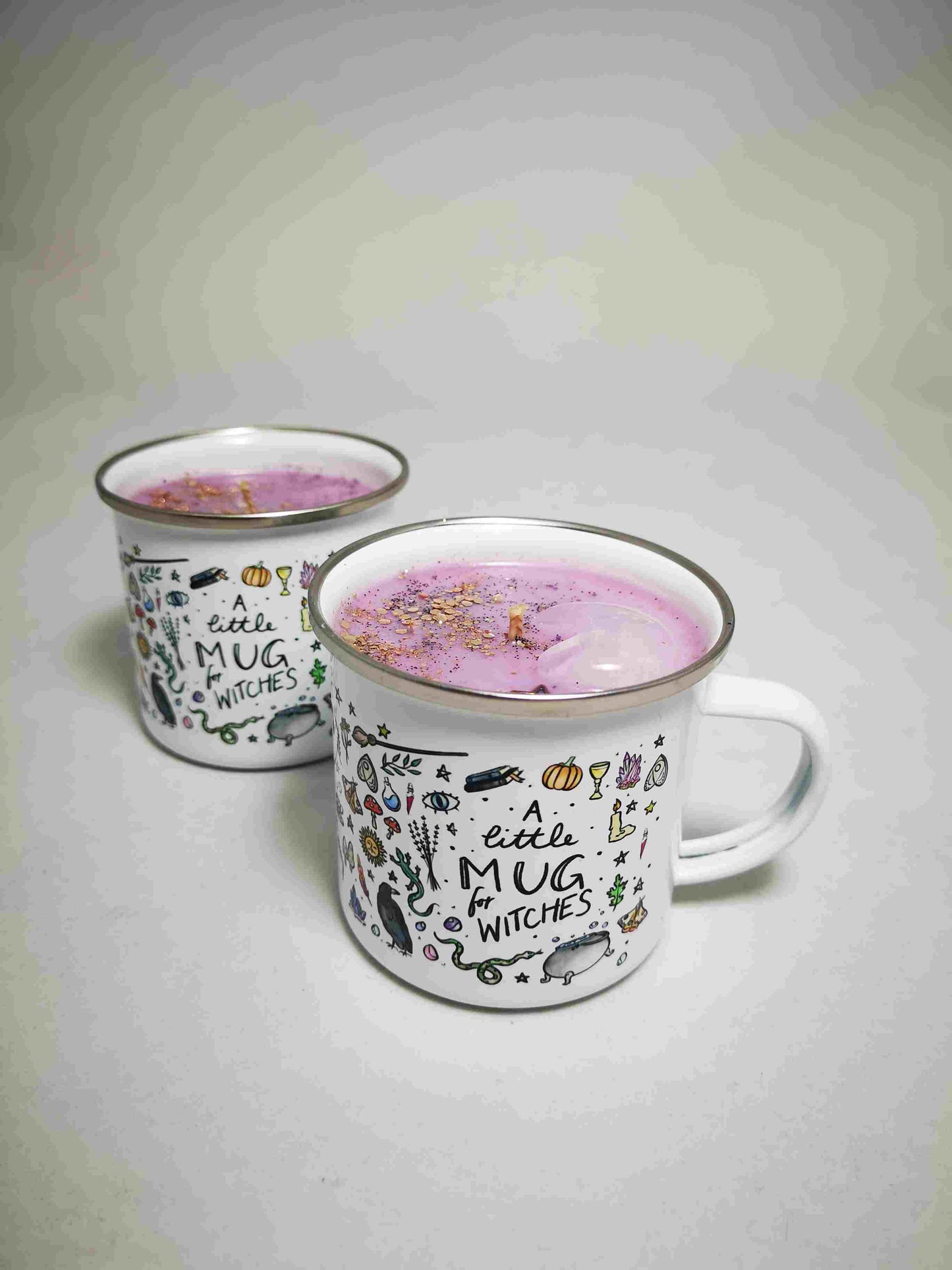 Bougie Tasse Printemps magique