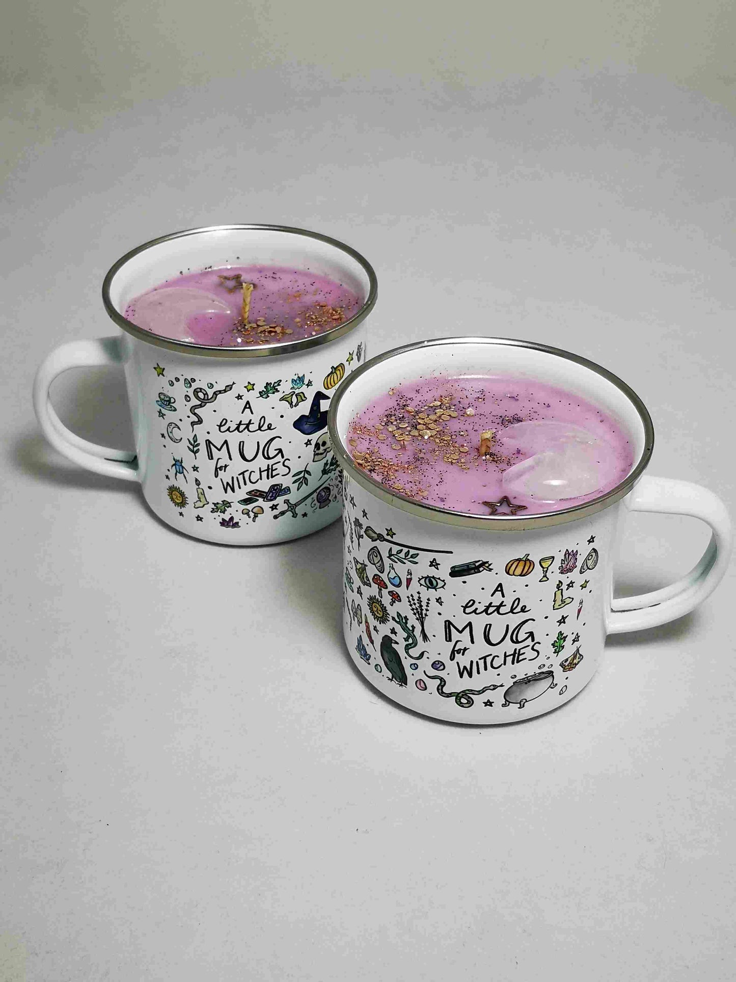 Bougie Tasse Printemps magique