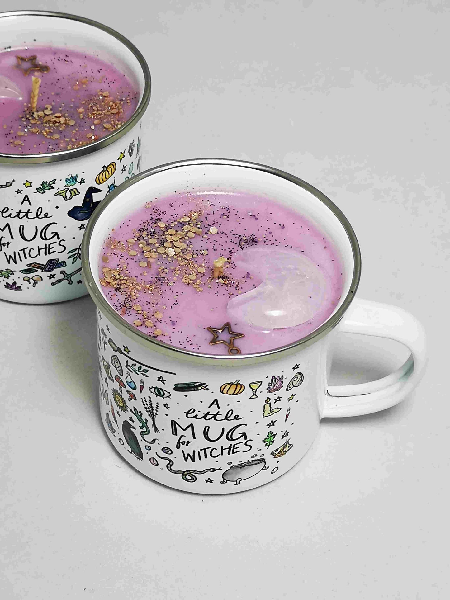 Bougie Tasse Printemps magique
