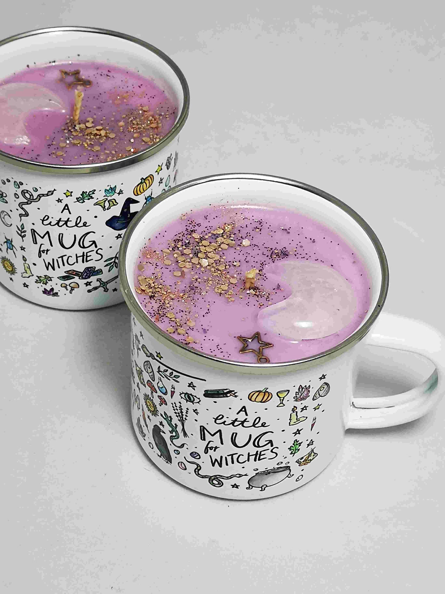 Bougie Tasse Printemps magique