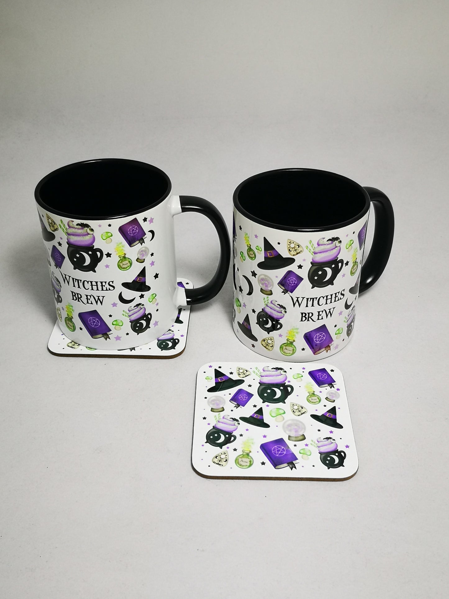 mug et sous-verre Witch Brew