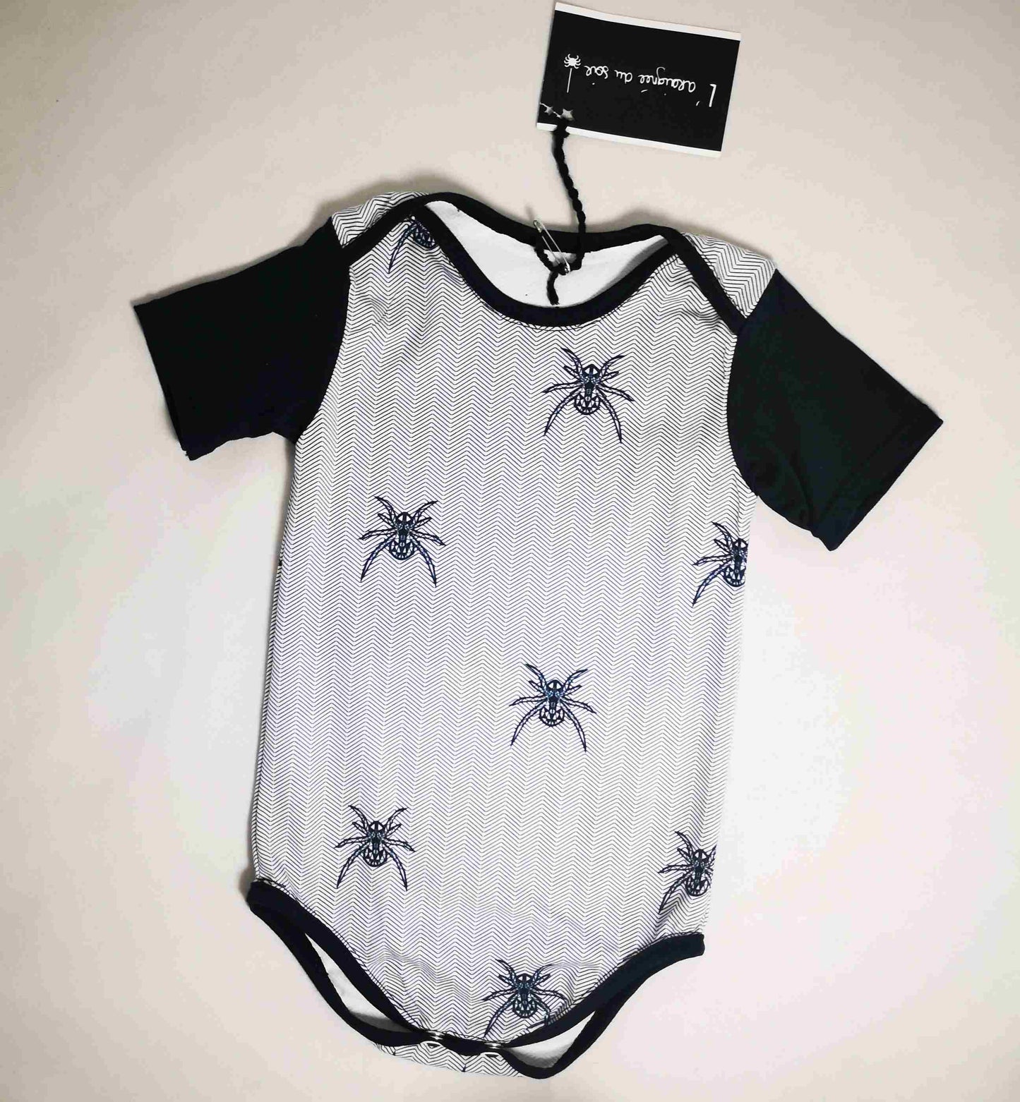 Body bébé Les Araignées T.6m / 62cm