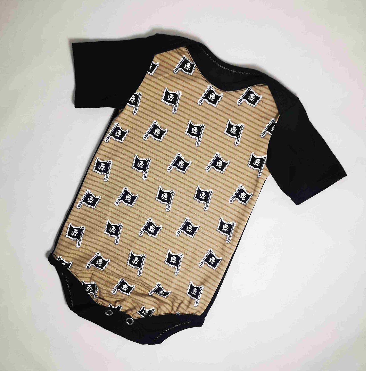 Body bébé Pirate d'eau douce T. 9m / 68cm