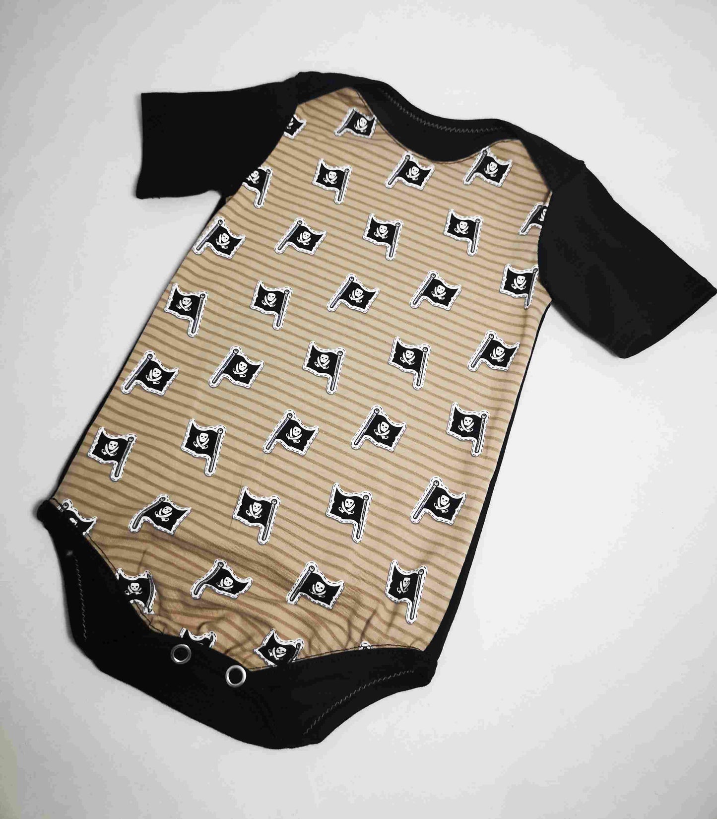 Body bébé Pirate d'eau douce T. 9m / 68cm