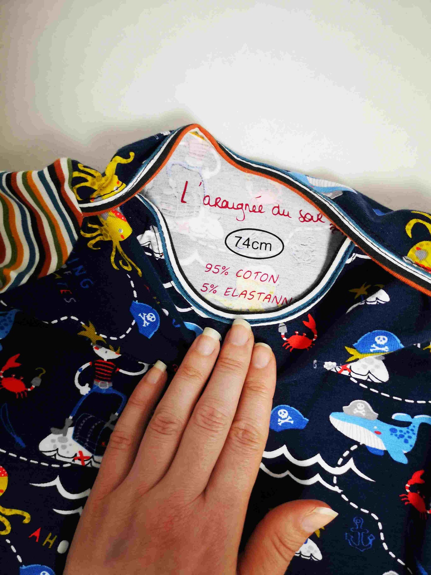 Body bébé Petit Pirate T. 12m / 74cm