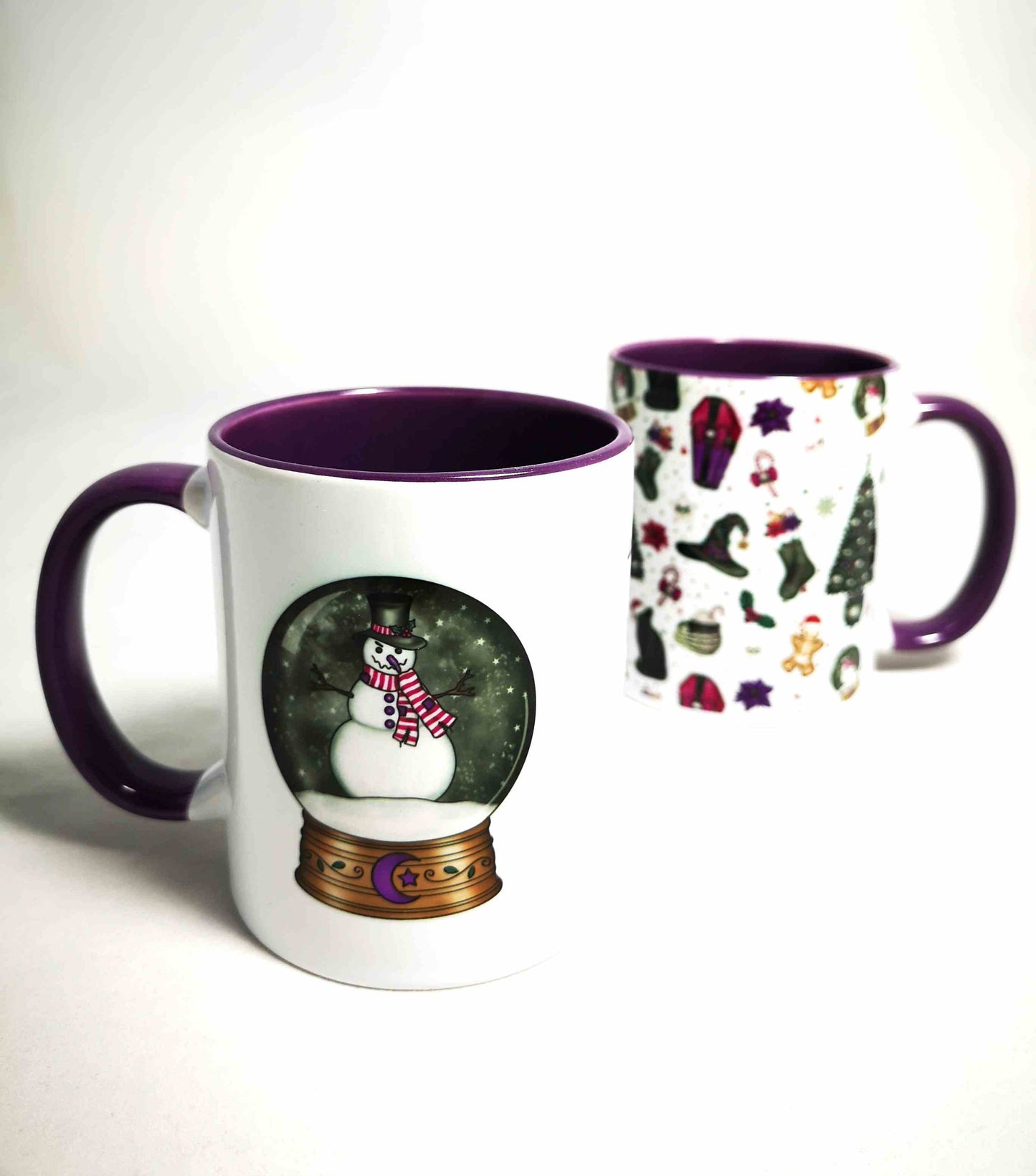 Tasse double face Noel gothique