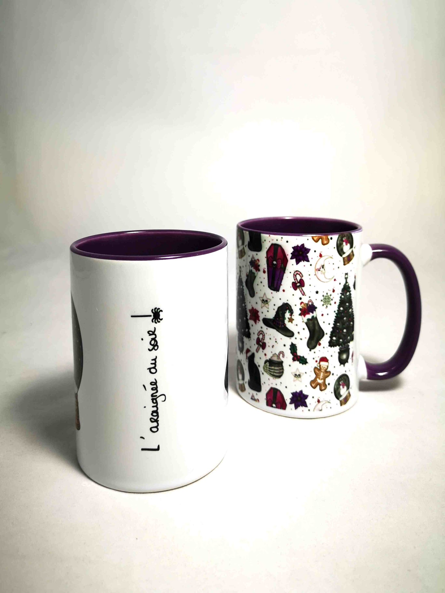 Tasse double face Noel gothique