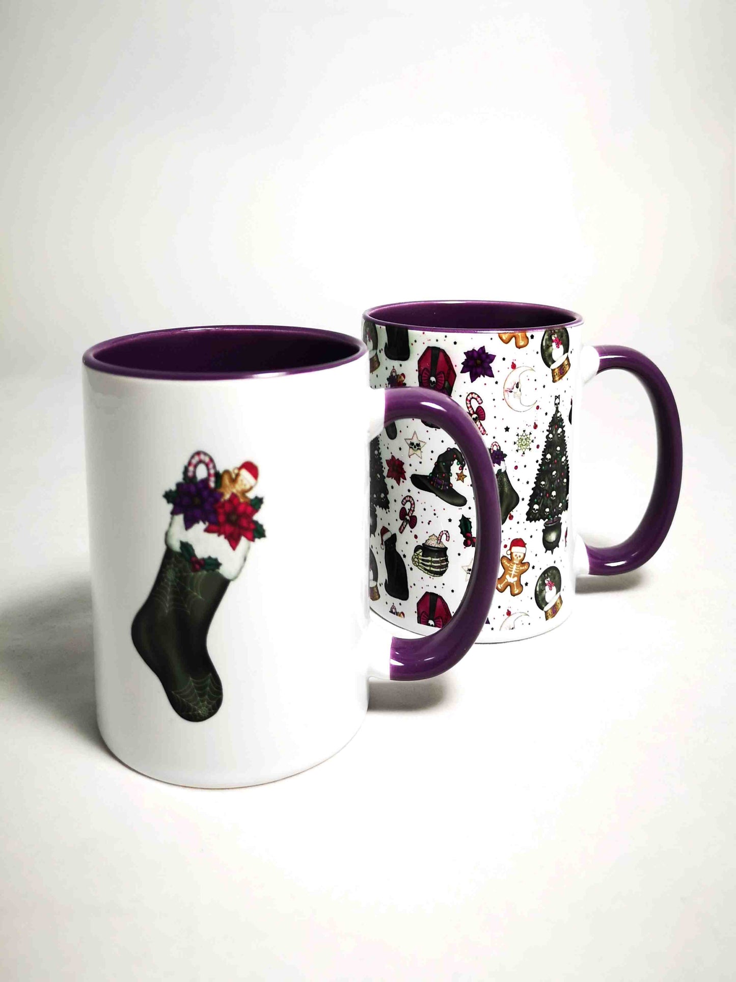 Tasse double face Noel gothique