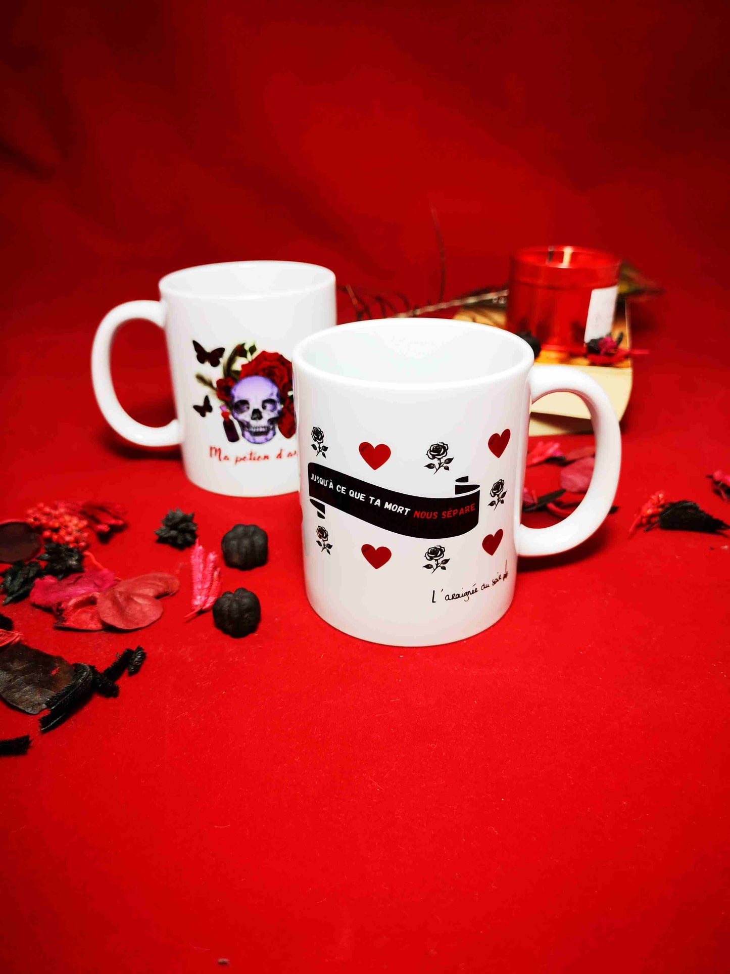 Tasse "jusqu'à ce que ta mort nous sépare"