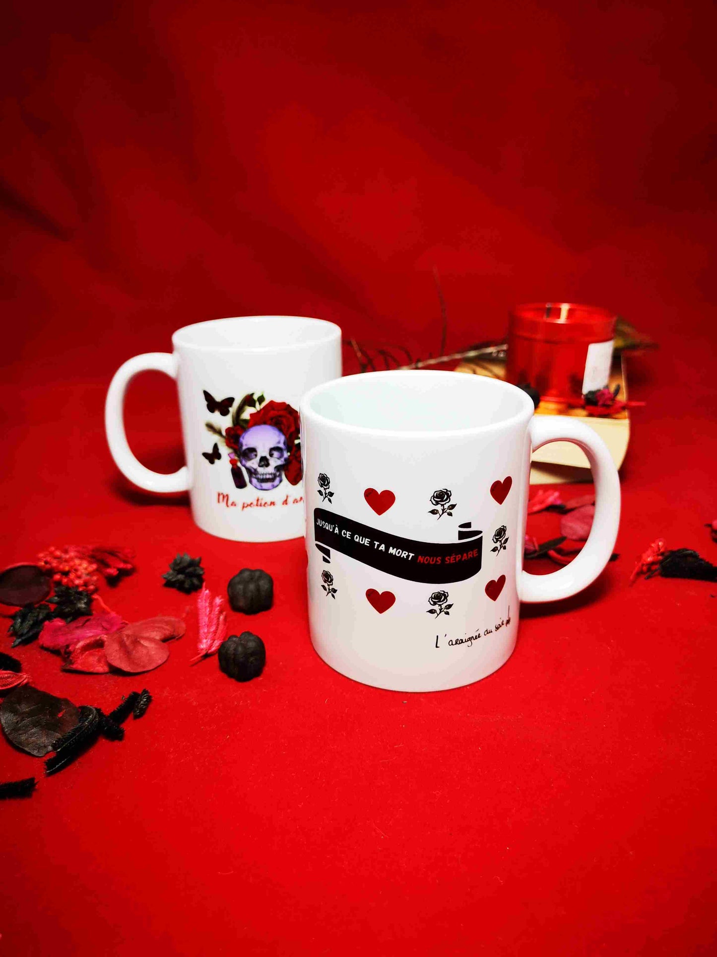 Tasse "jusqu'à ce que ta mort nous sépare"