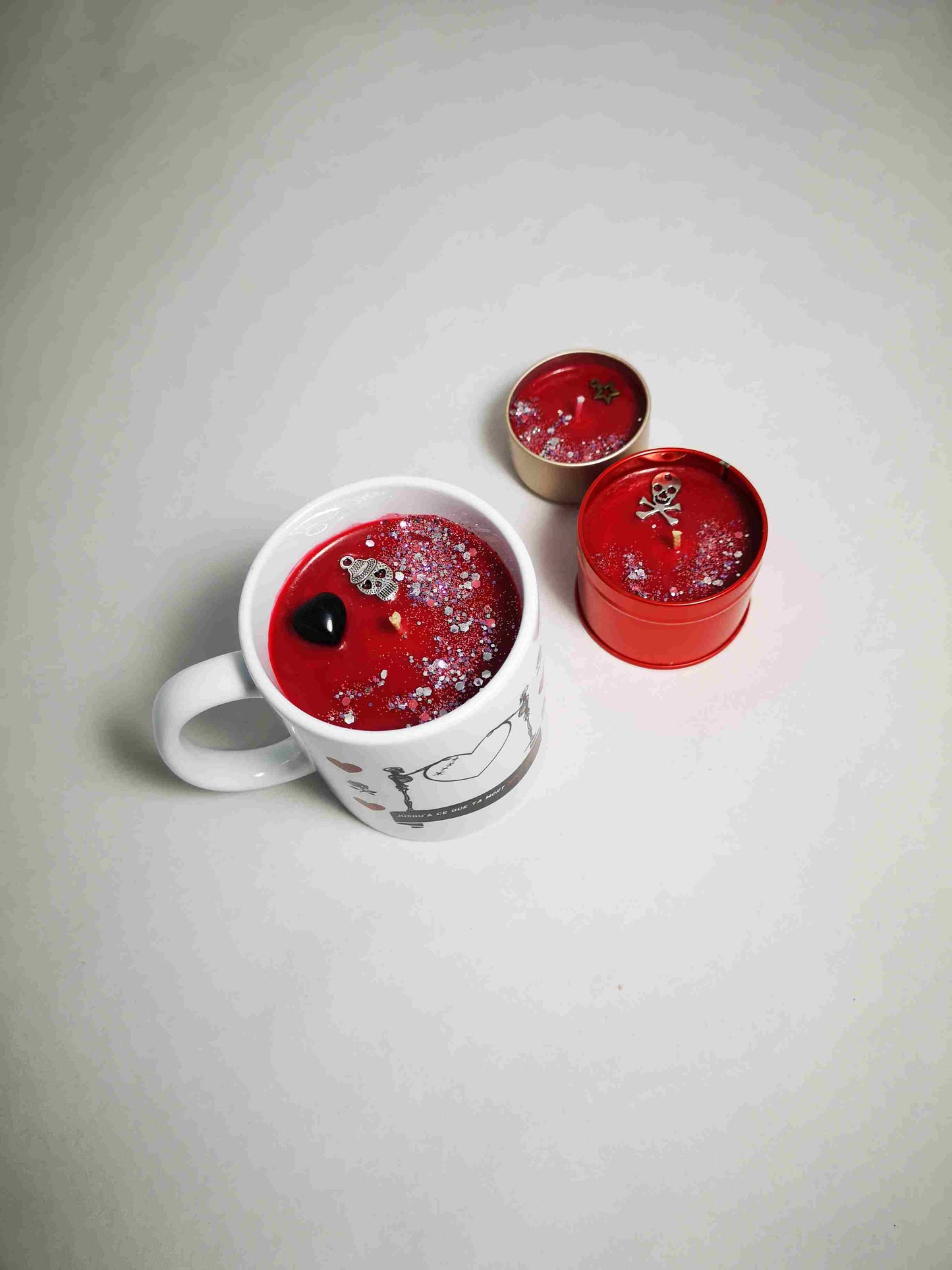Bougie tasse Jusqu'à ce que Ta mort nous sépare