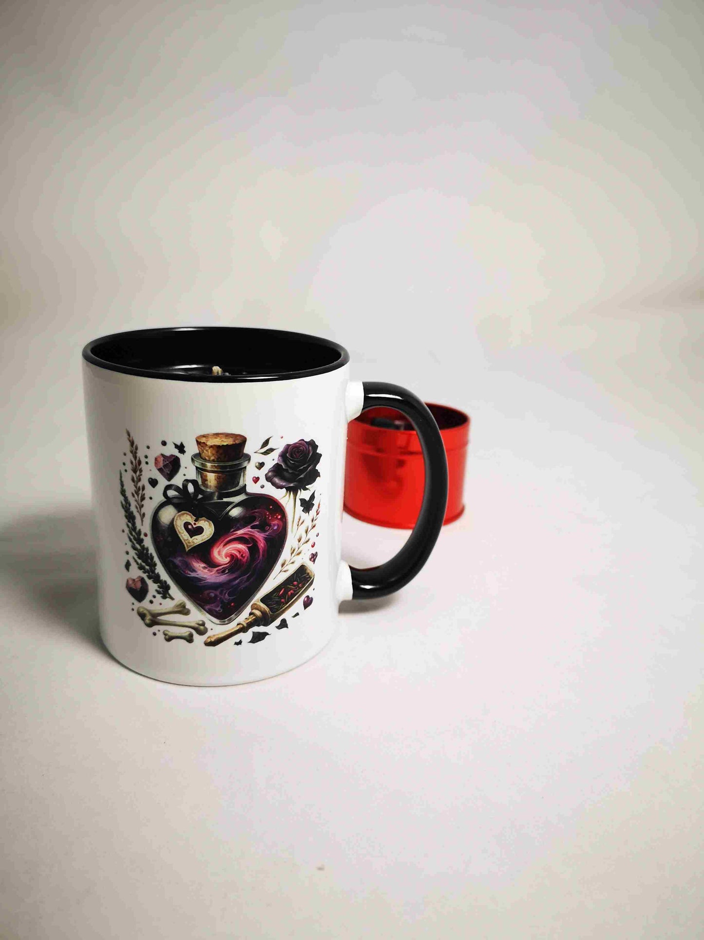 Bougie tasse Fleurs envoutantes