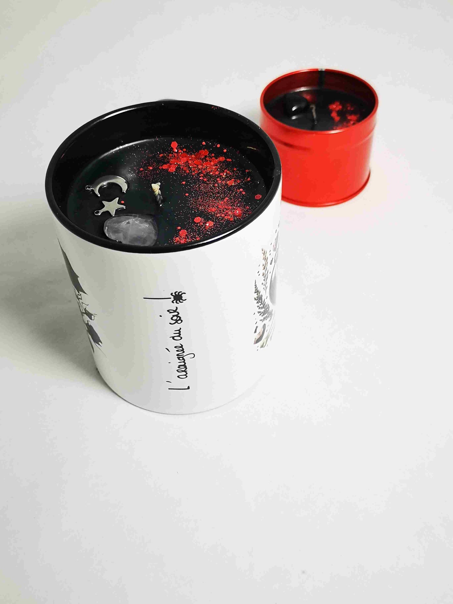Bougie tasse Fleurs envoutantes
