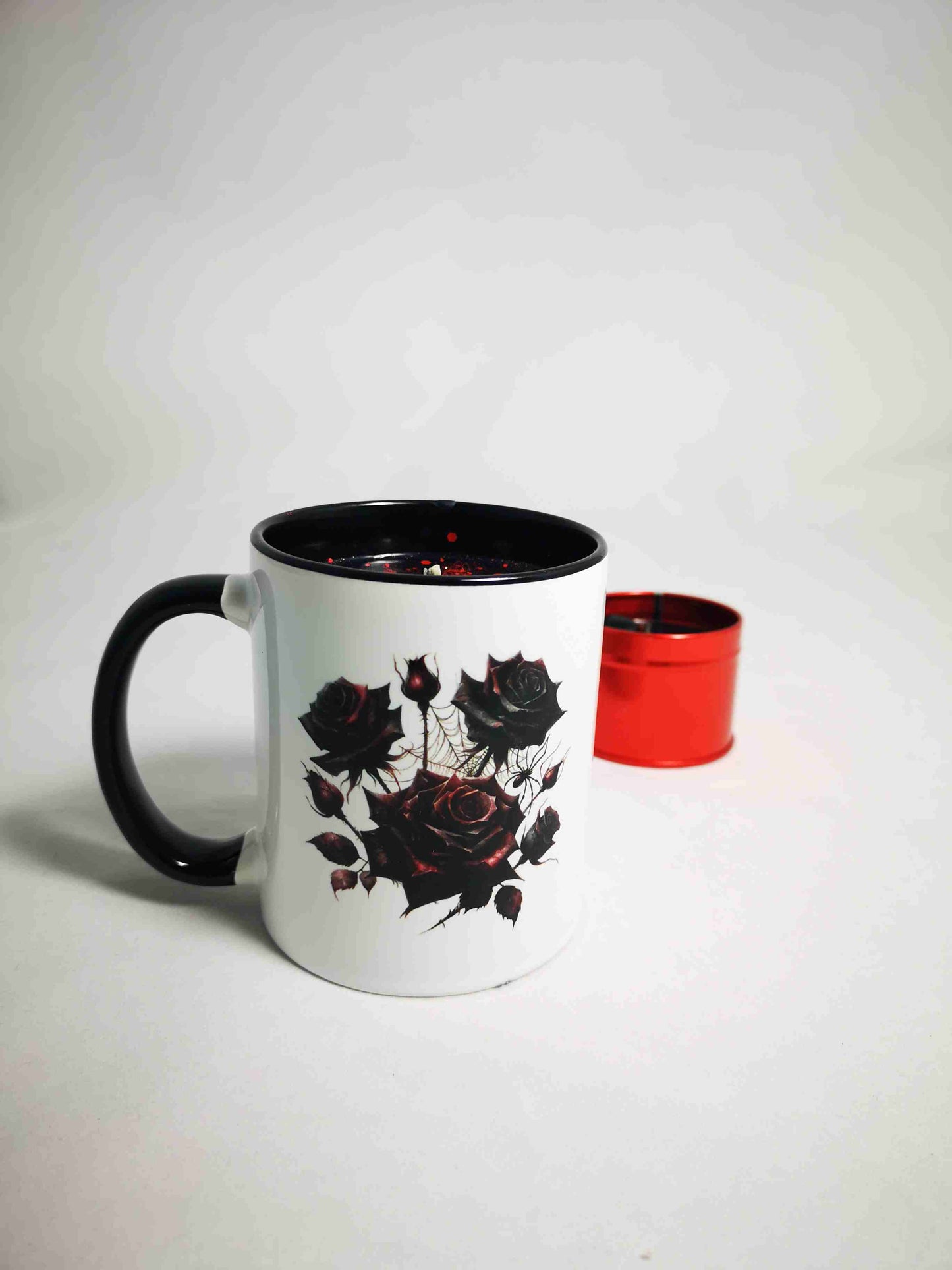 Bougie tasse Fleurs envoutantes