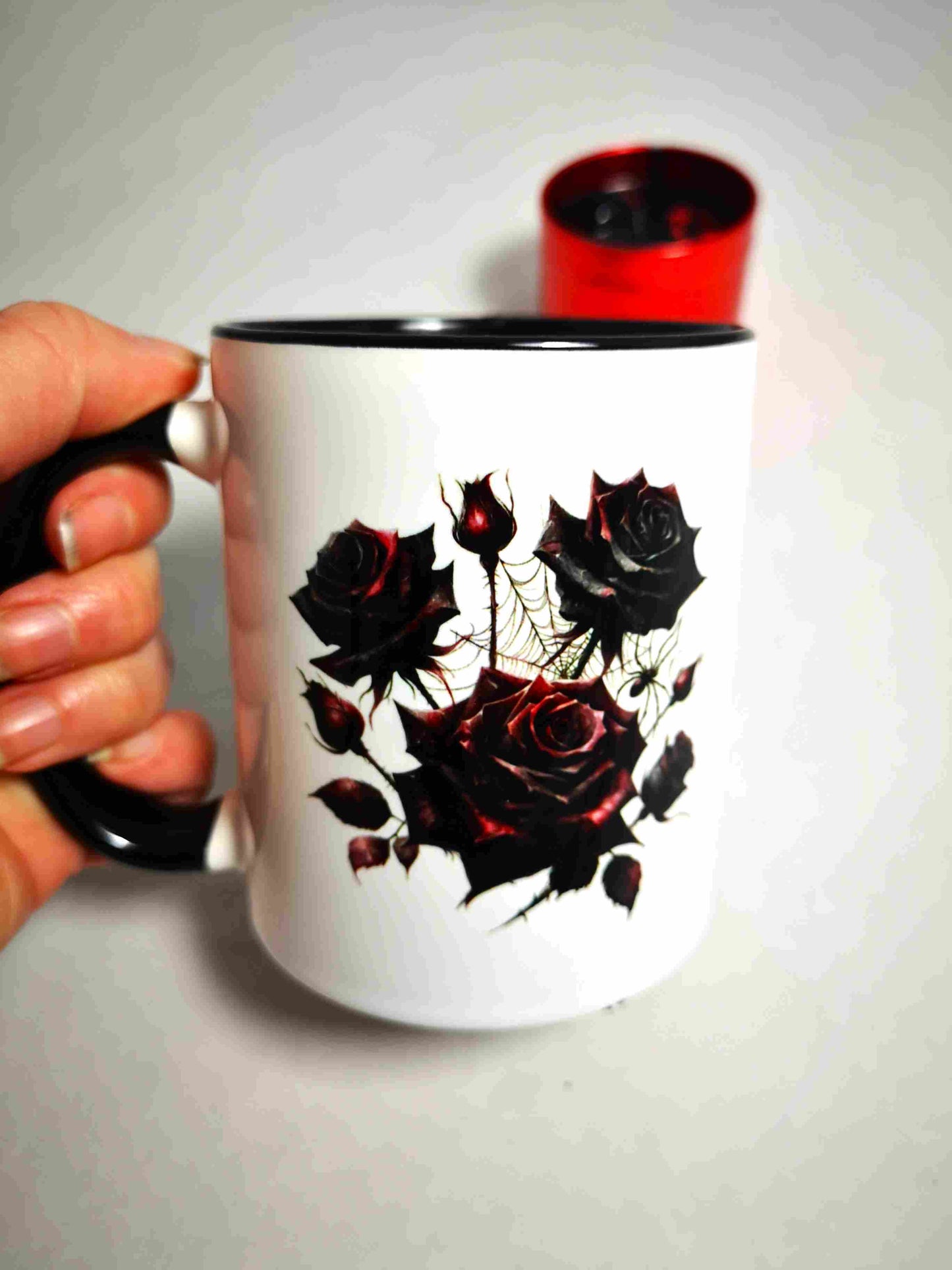 Bougie tasse Fleurs envoutantes