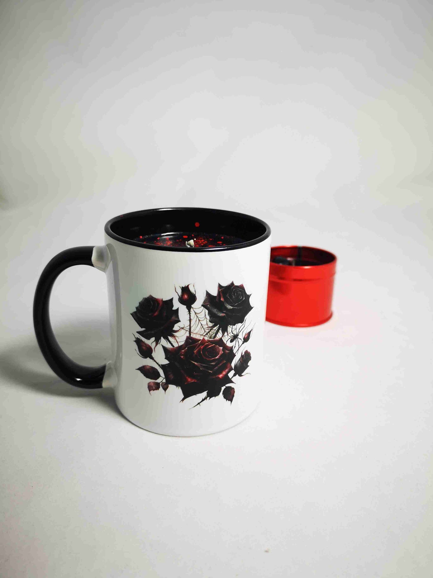 Bougie tasse Fleurs envoutantes