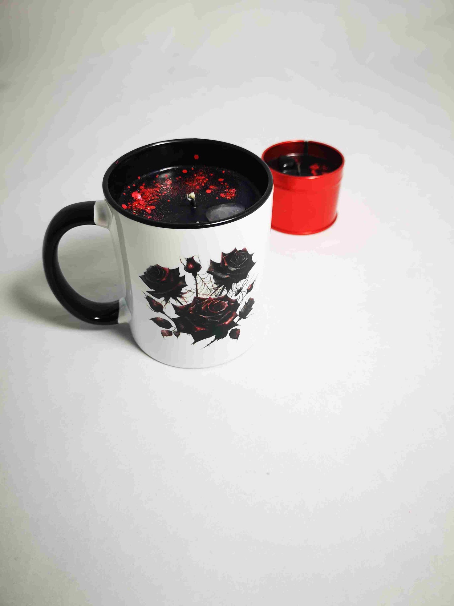 Bougie tasse Fleurs envoutantes
