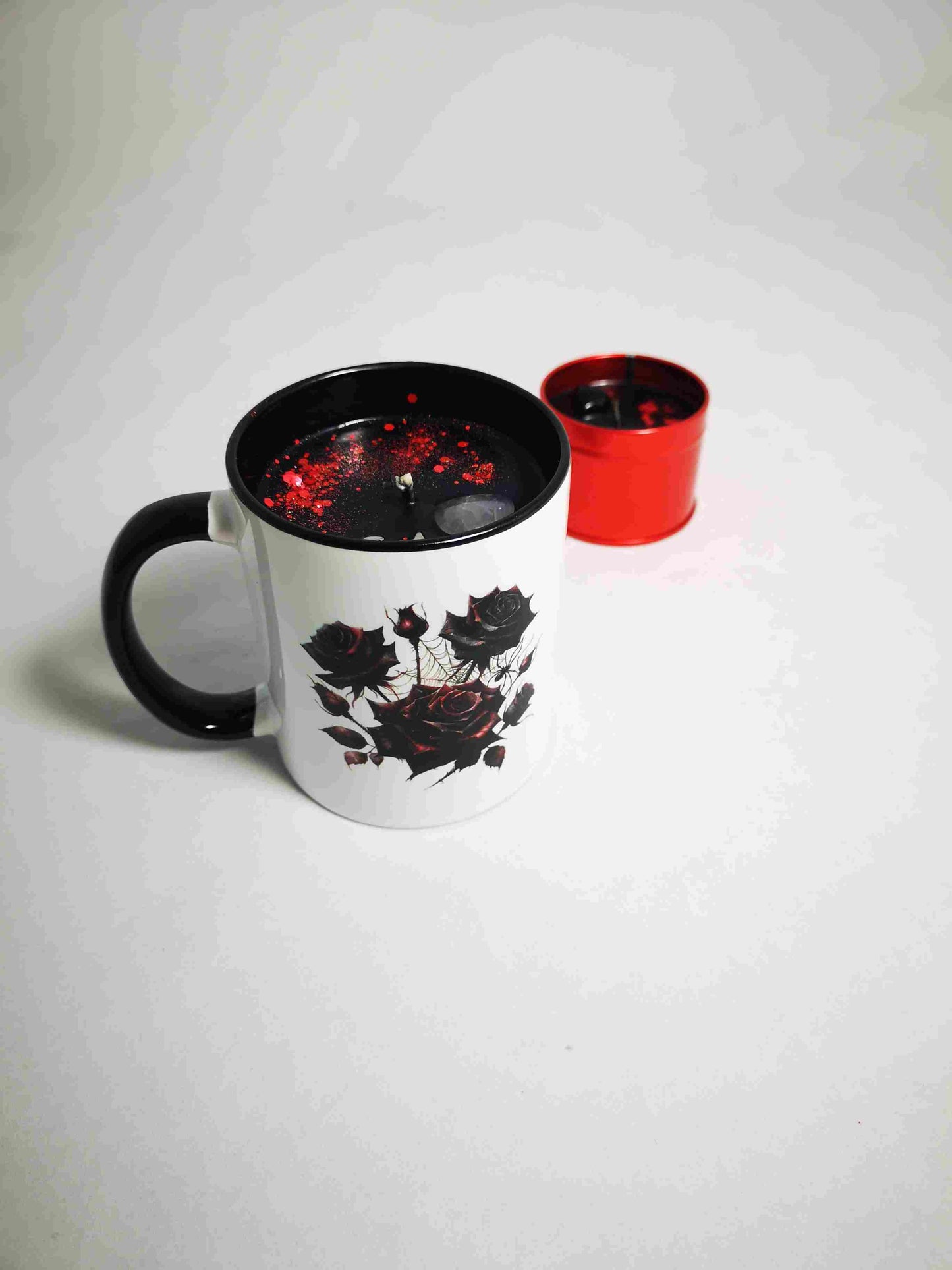 Bougie tasse Fleurs envoutantes