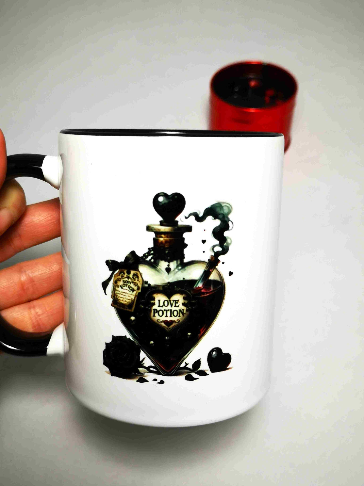 Bougie tasse Potion d'amour