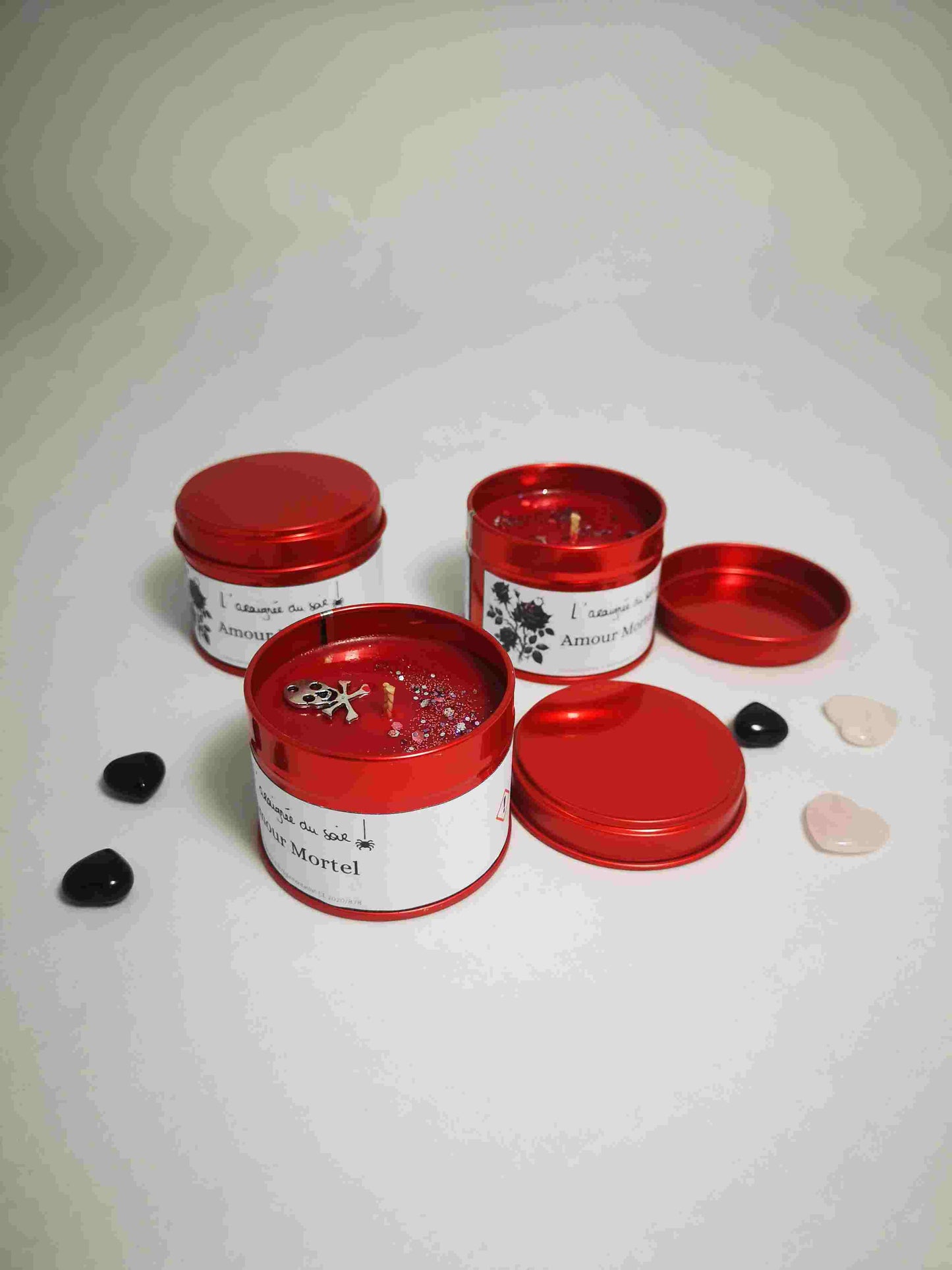 Bougie métal Amour mortel
