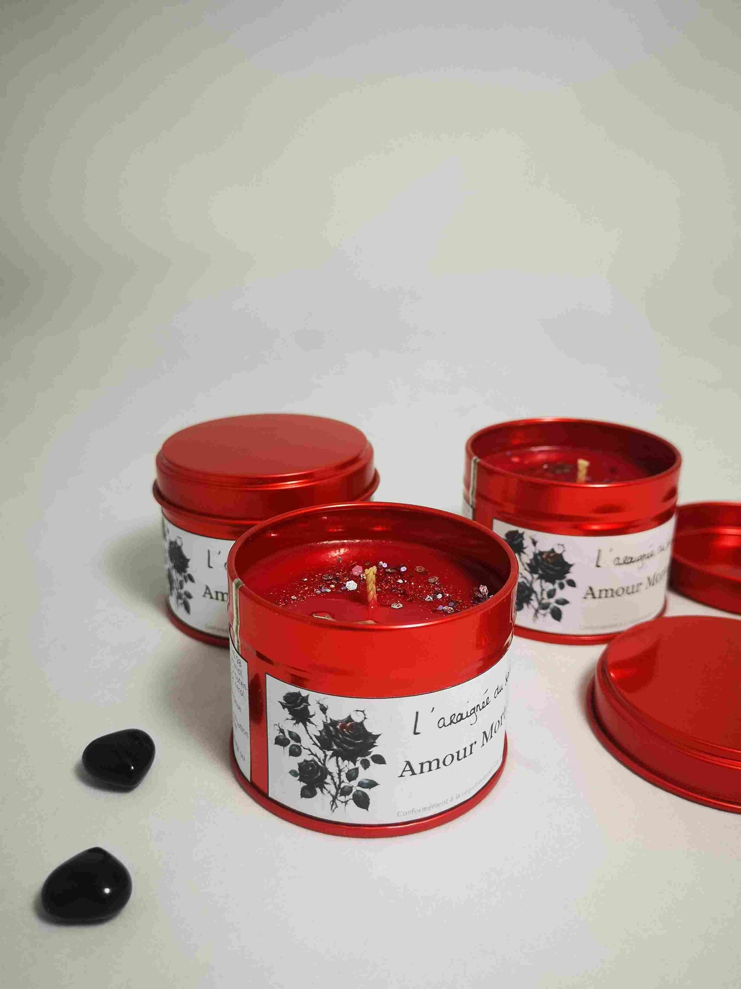 Bougie métal Amour mortel