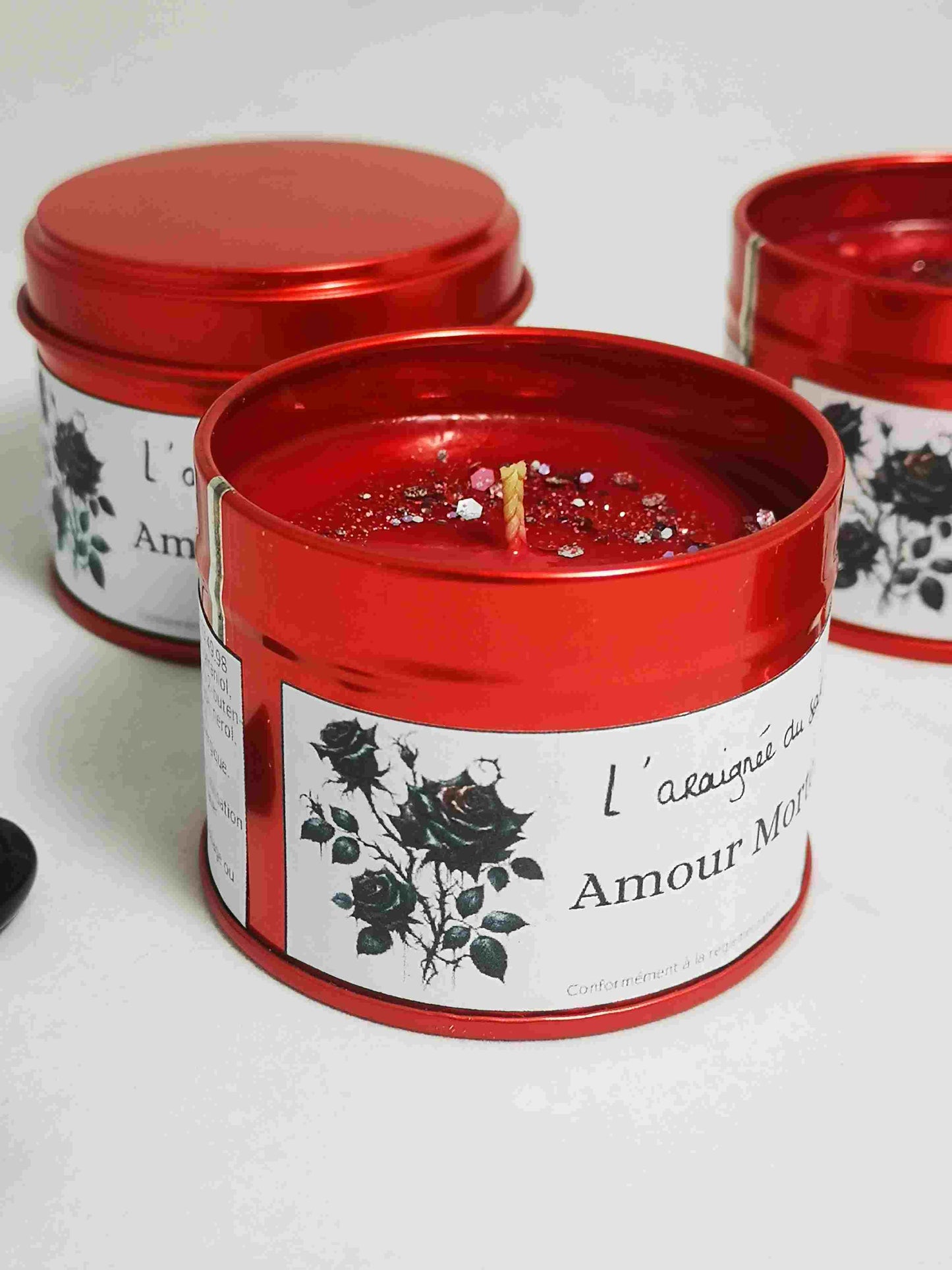 Bougie métal Amour mortel