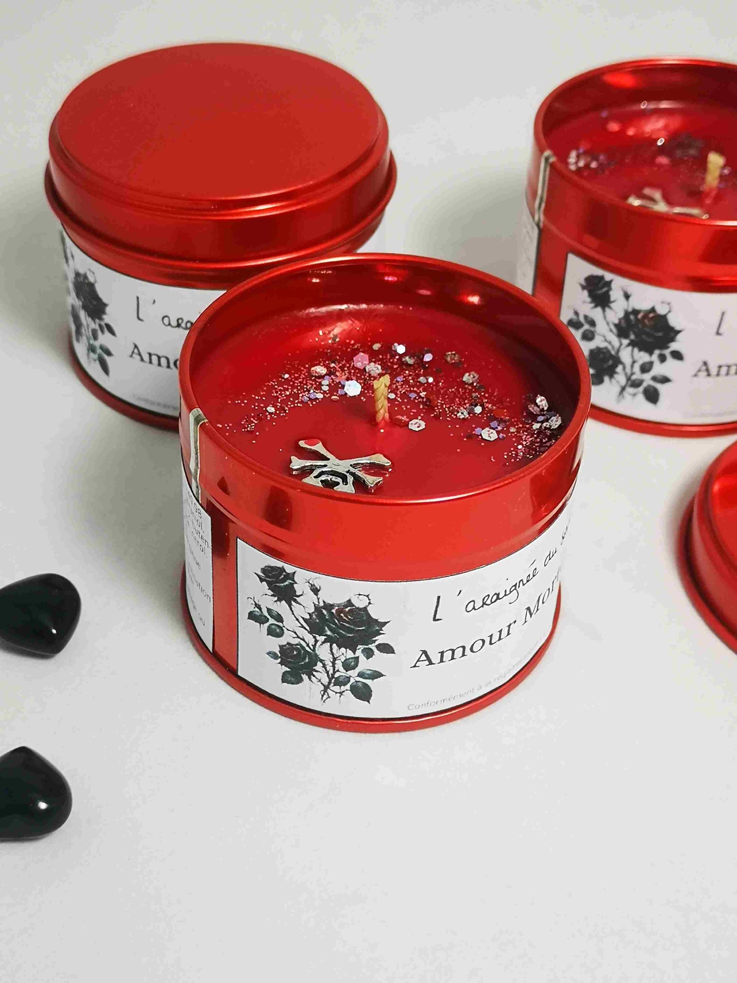 Bougie métal Amour mortel