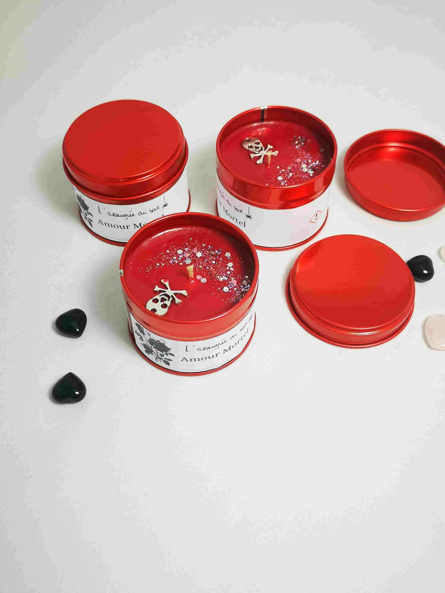 Bougie métal Amour mortel