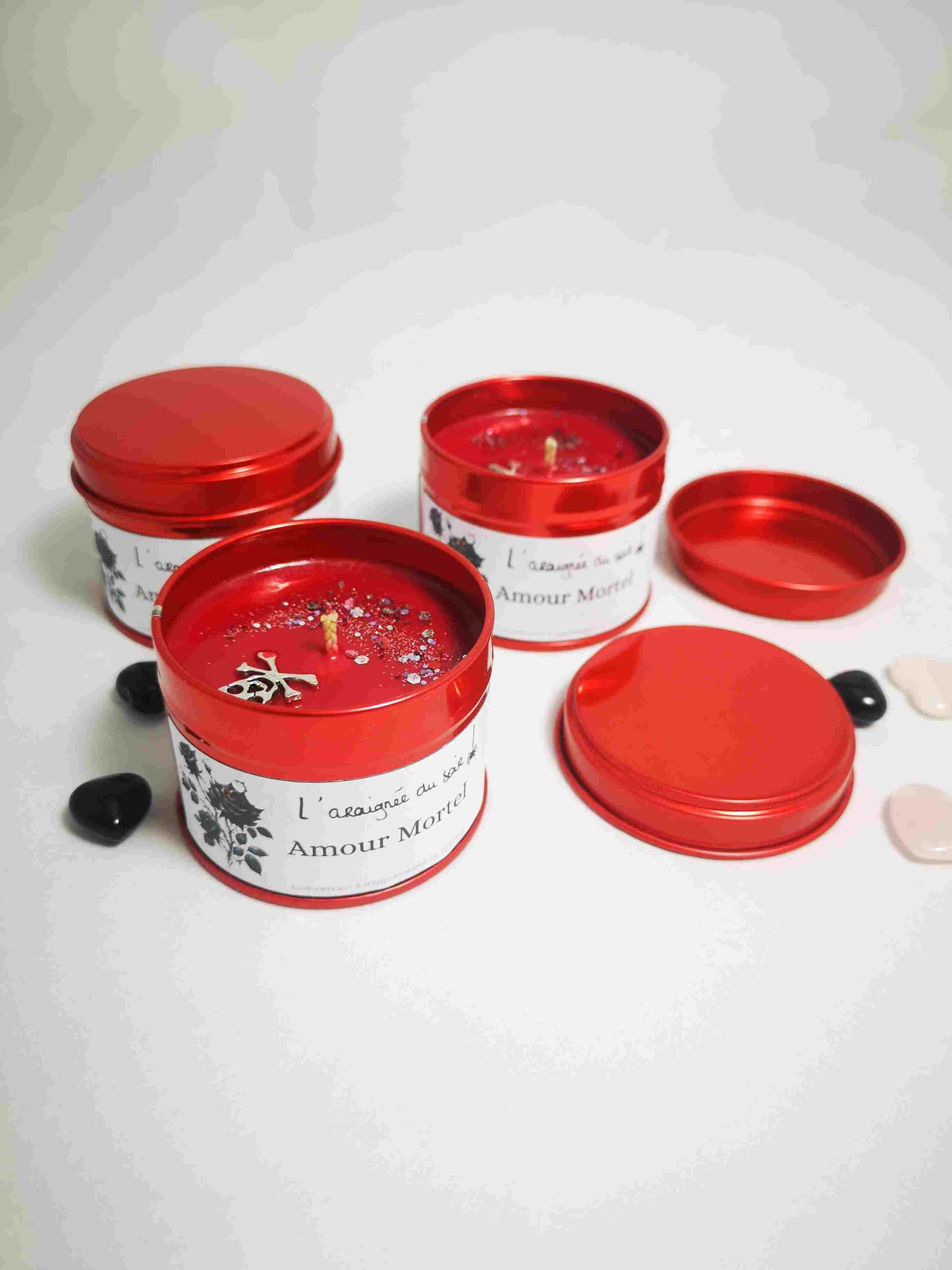 Bougie métal Amour mortel