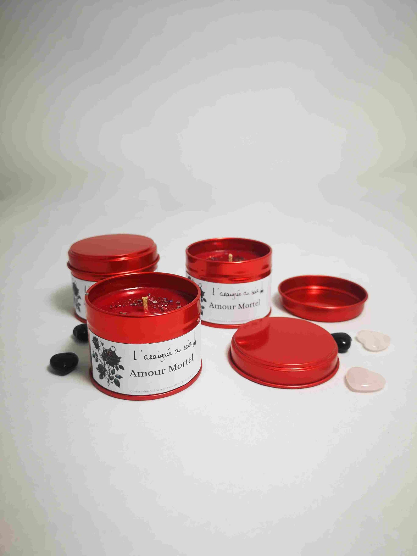 Bougie métal Amour mortel