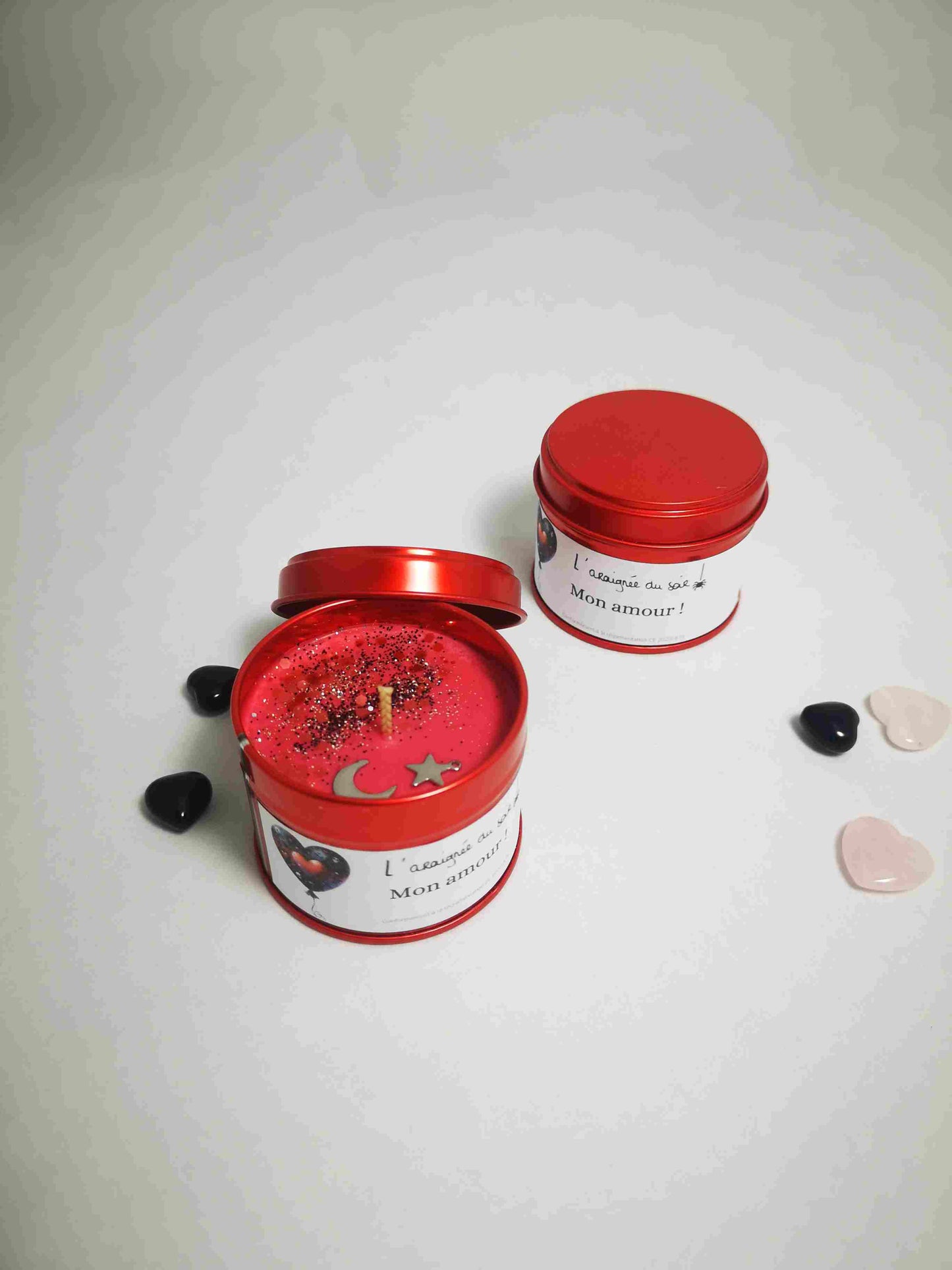Bougie métal Amour mortel