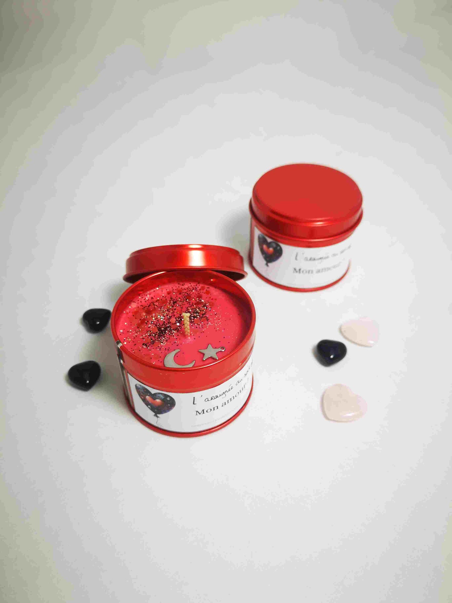 Bougie métal Amour mortel