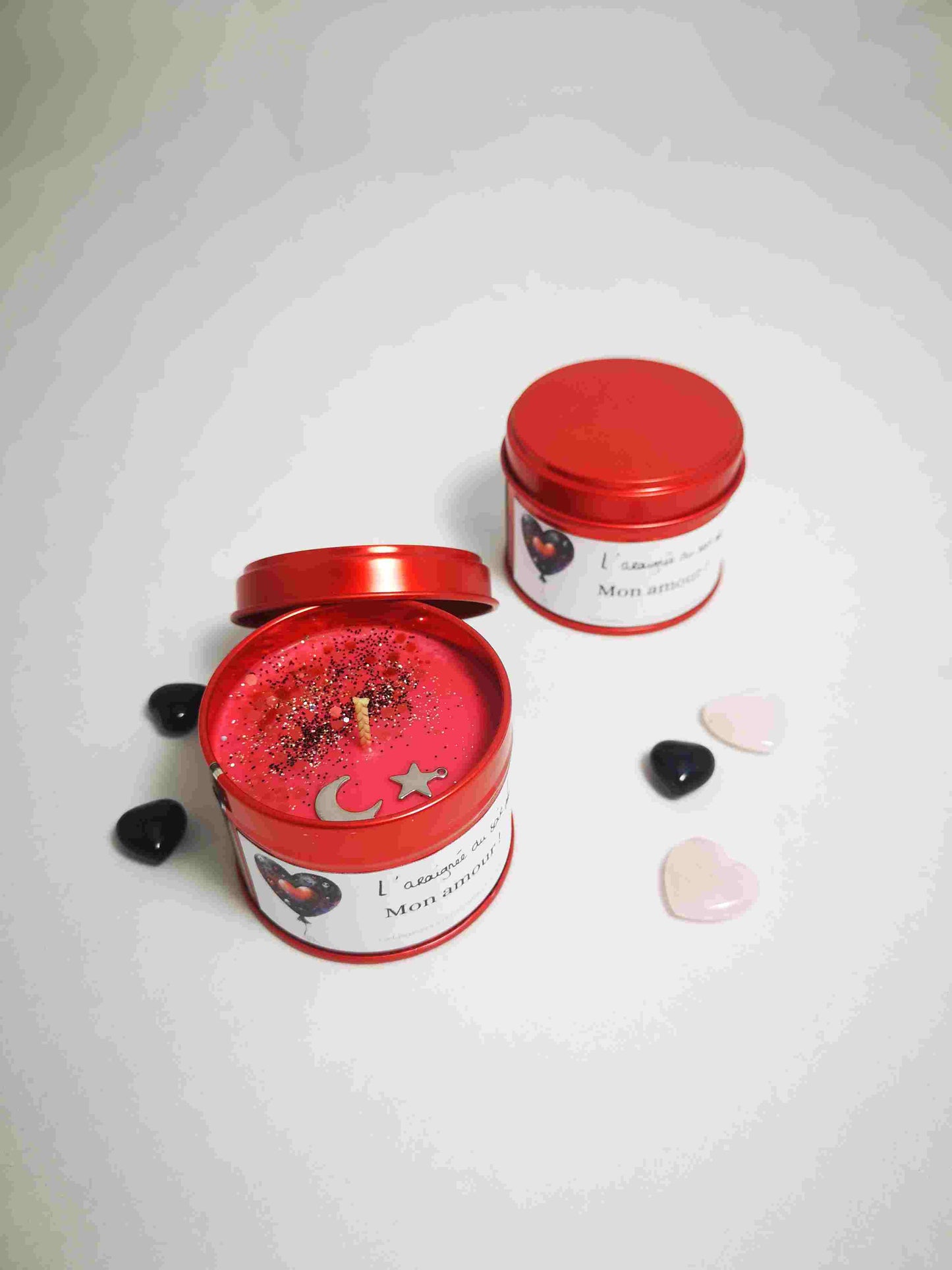 Bougie métal Amour mortel