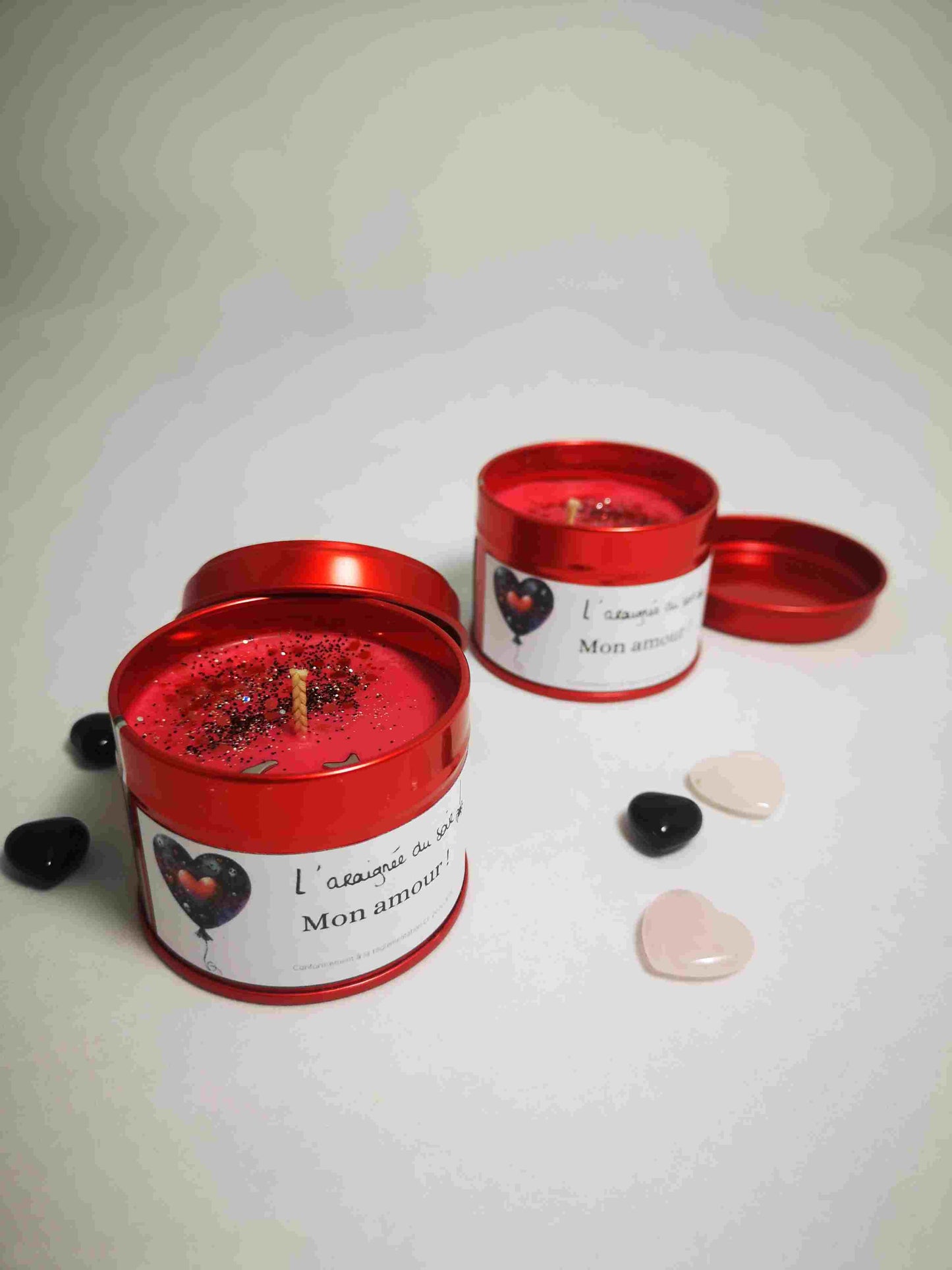 Bougie métal Mon Amour