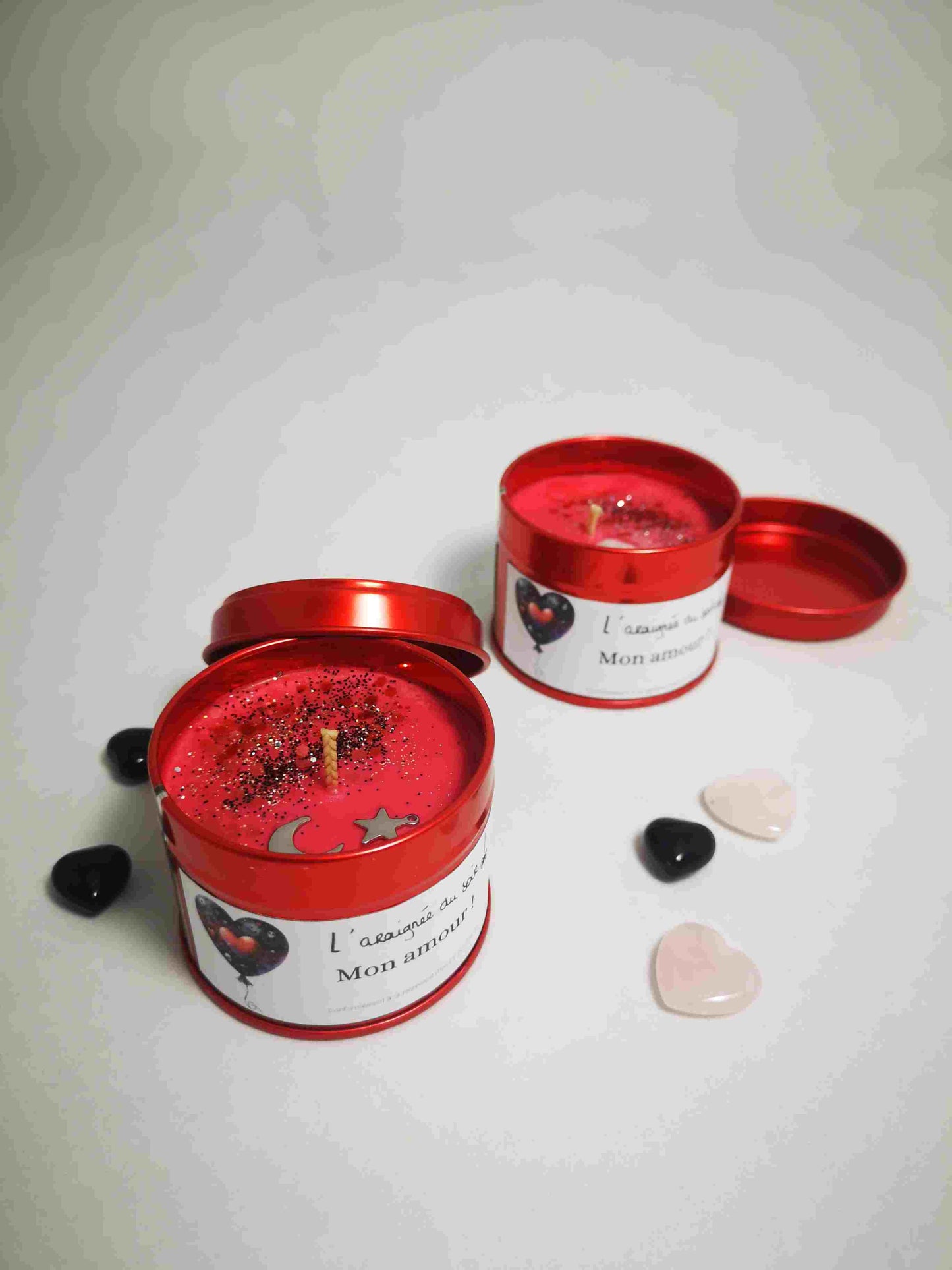 Bougie métal Amour mortel