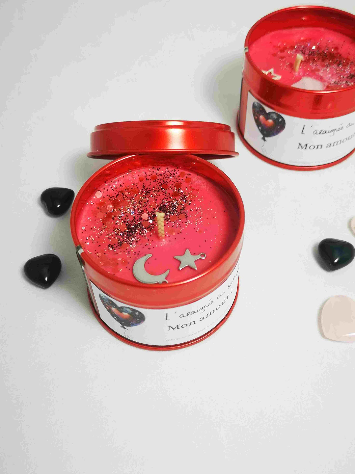 Bougie métal Mon Amour