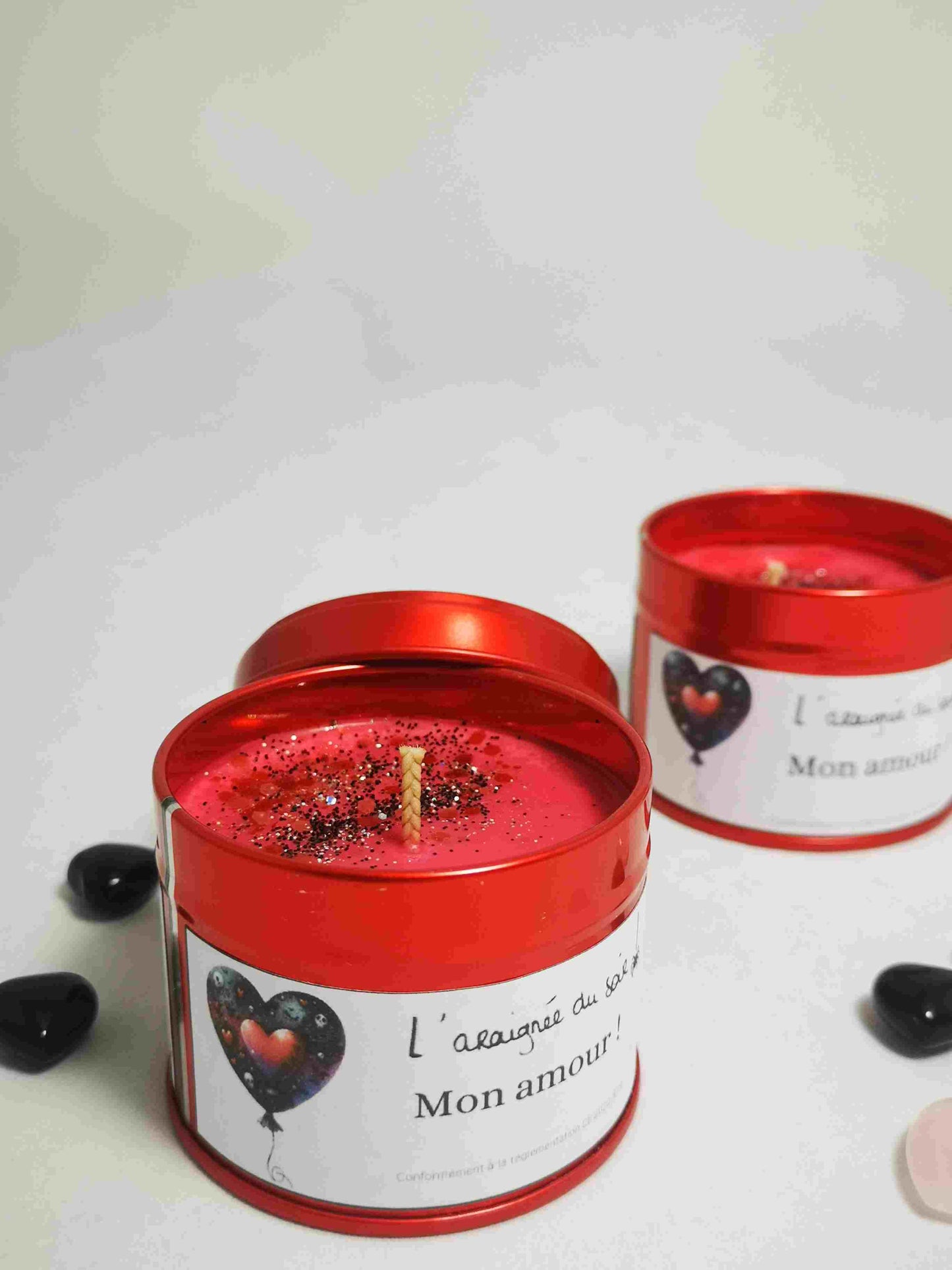 Bougie métal Mon Amour