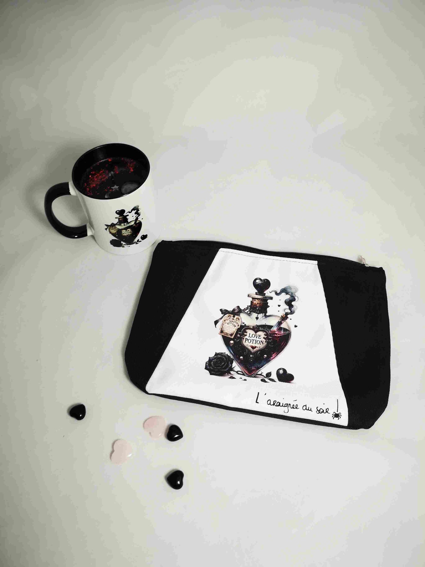 Ensemble Enchanté Saint-Valentin : Trousse et Bougie Potion d'Amour