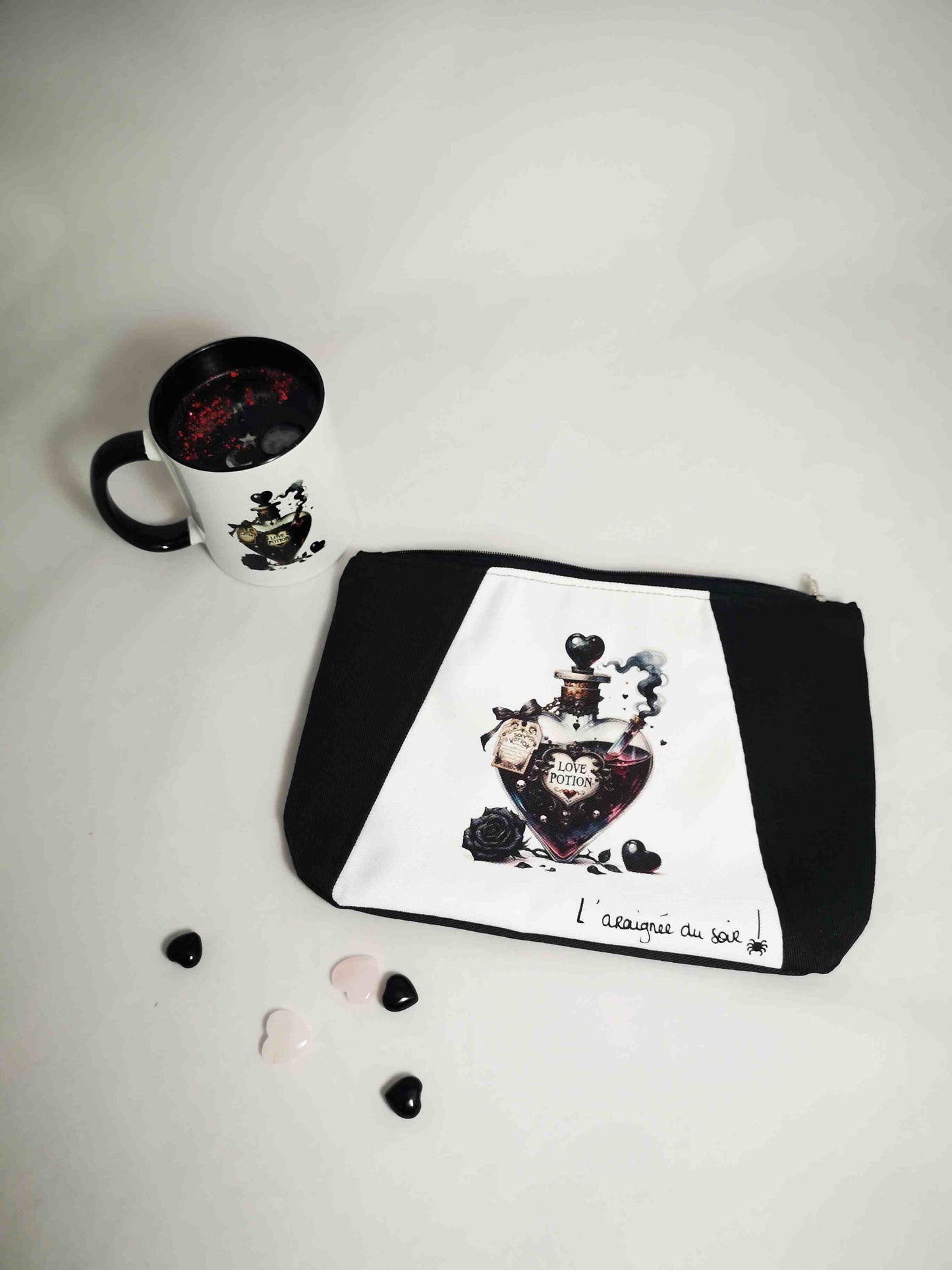 Ensemble Enchanté Saint-Valentin : Trousse et Bougie Potion d'Amour