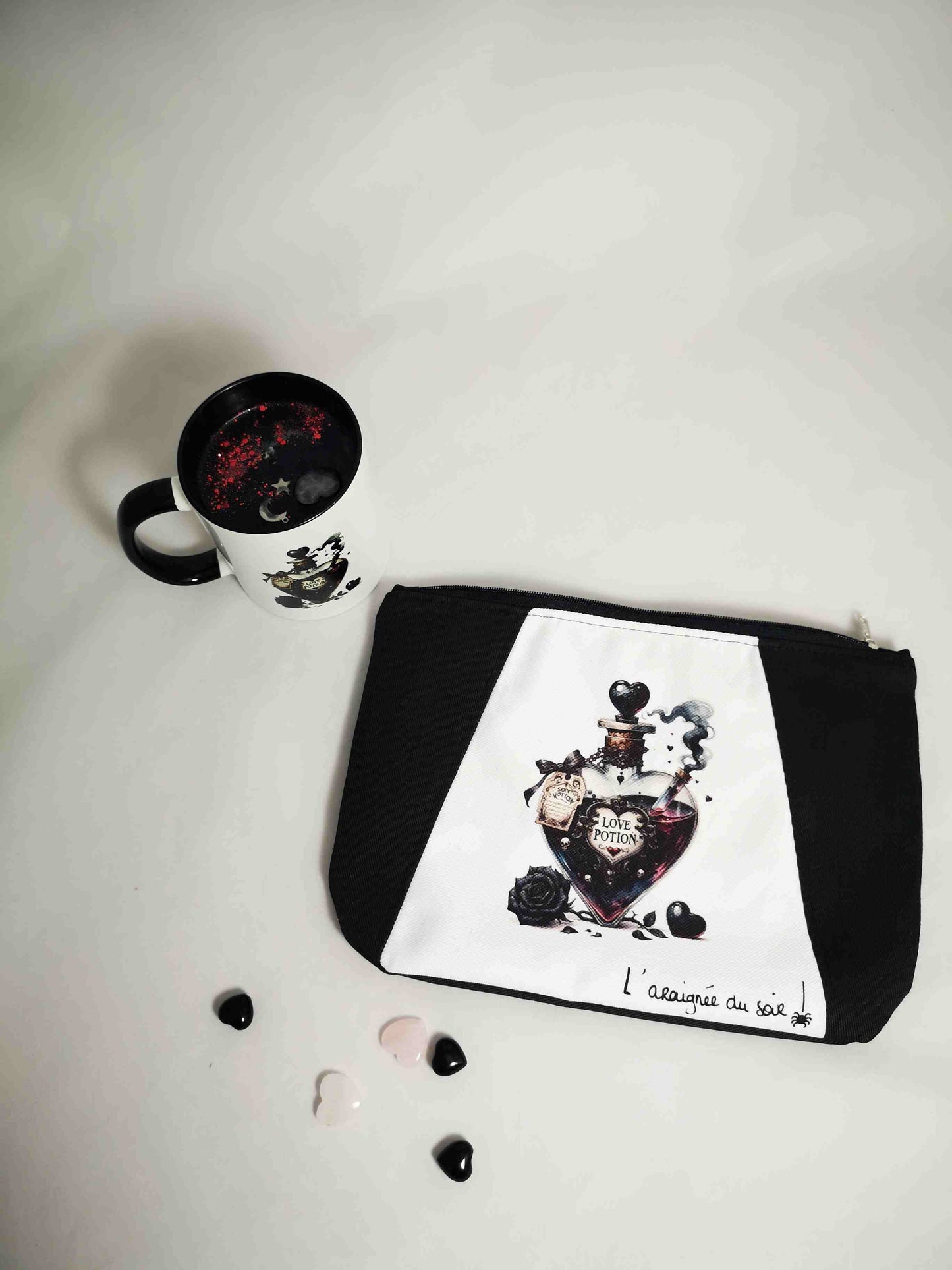 Ensemble Enchanté Saint-Valentin : Trousse et Bougie Potion d'Amour