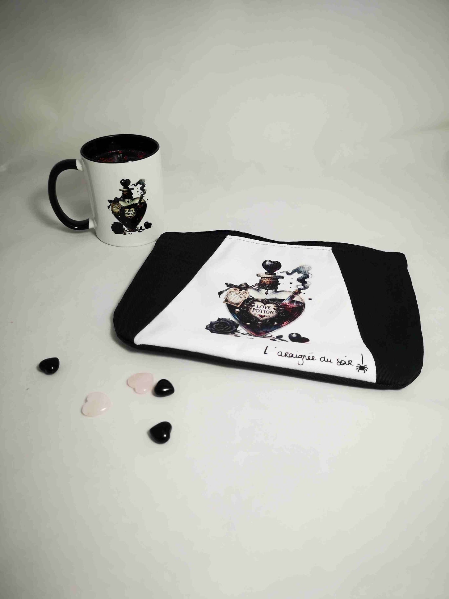 Ensemble Enchanté Saint-Valentin : Trousse et Bougie Potion d'Amour