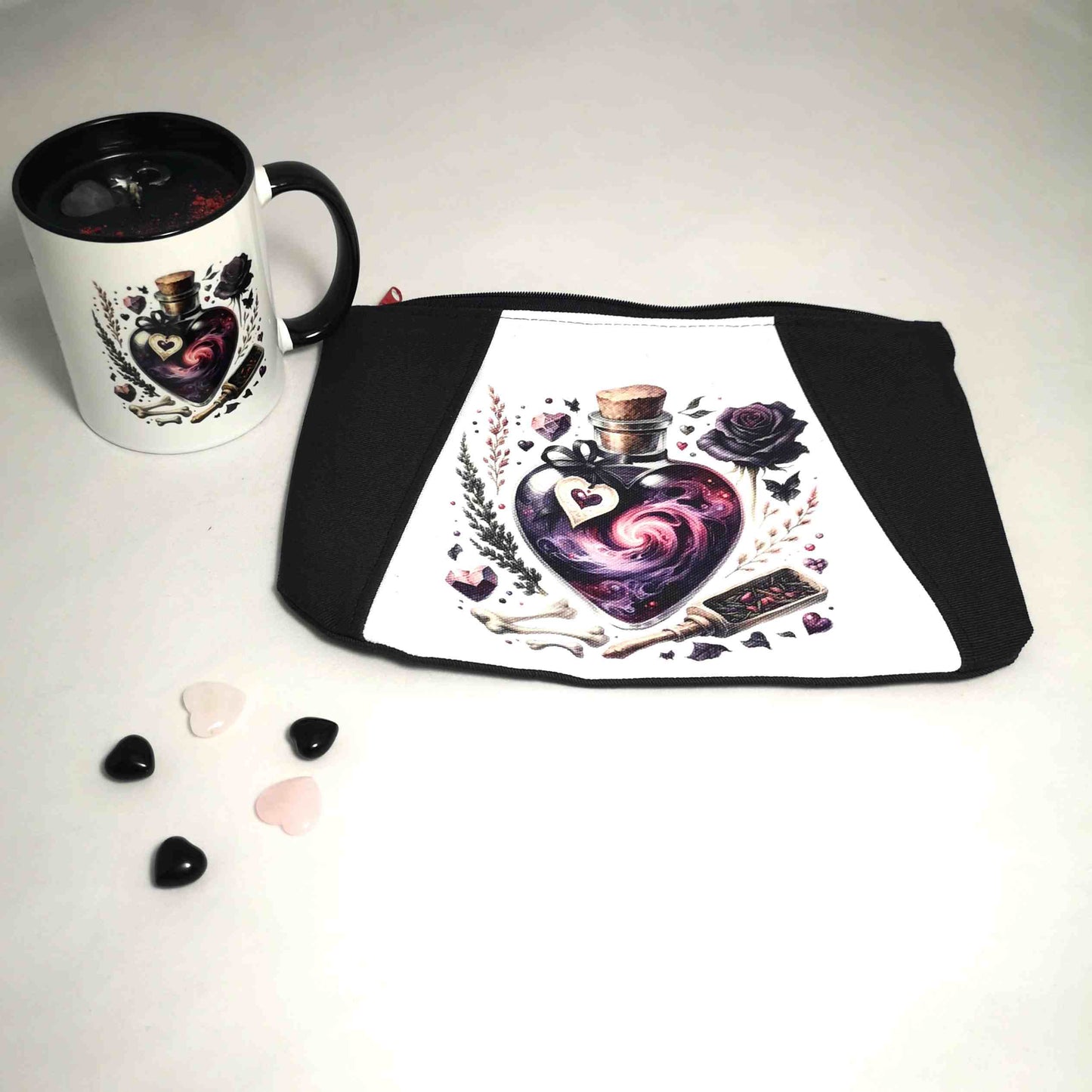 Ensemble mystique Saint-Valentin : Trousse et Bougie Potion mystique