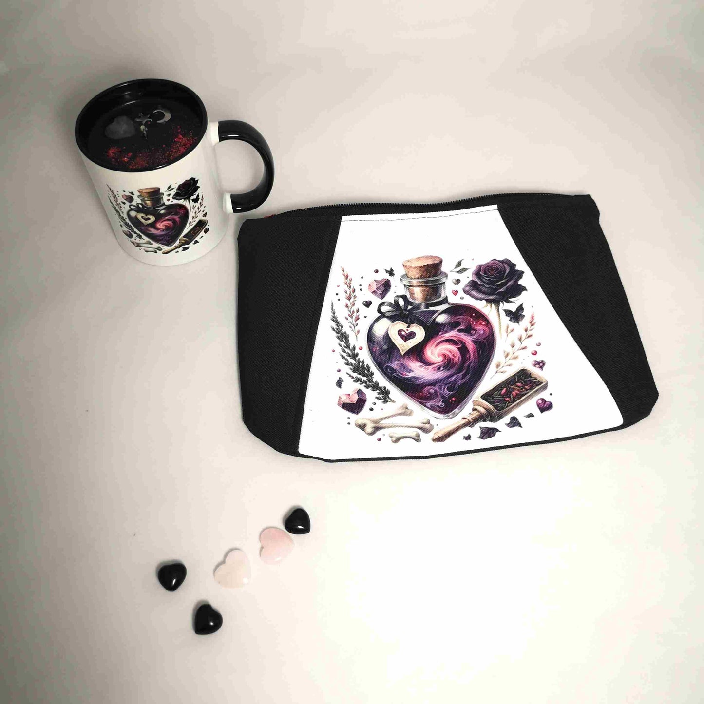 Ensemble mystique Saint-Valentin : Trousse et Bougie Potion mystique